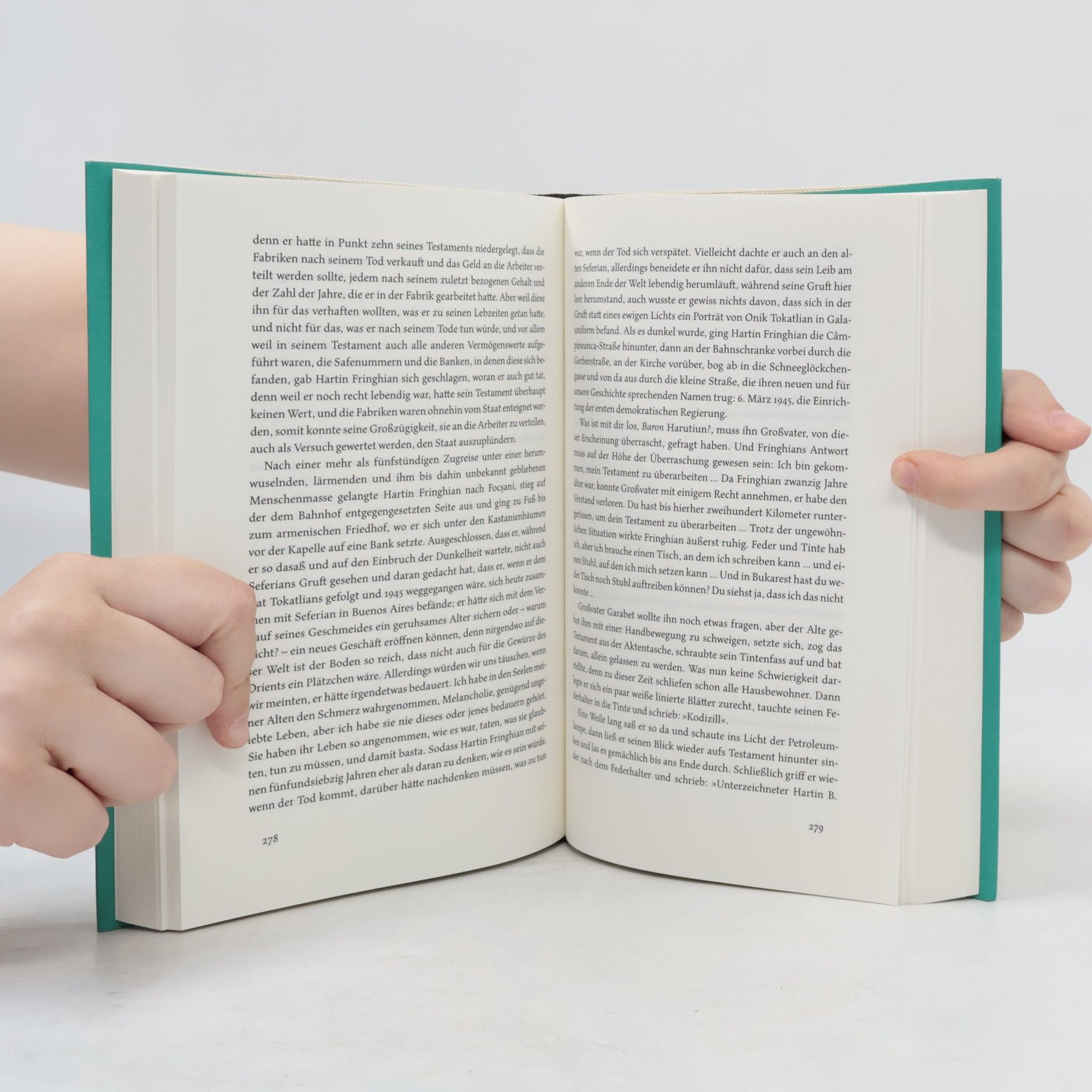 Varujan Vosganian Buch des Flüsterns
