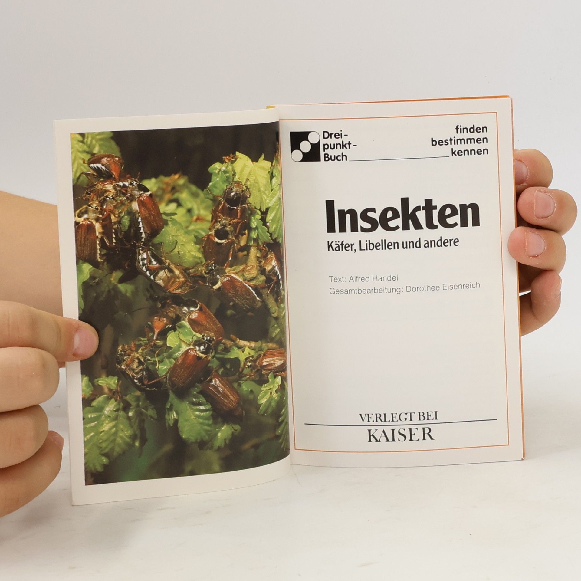 Alfred Handel Insekten. Käfer, Libellen und andere