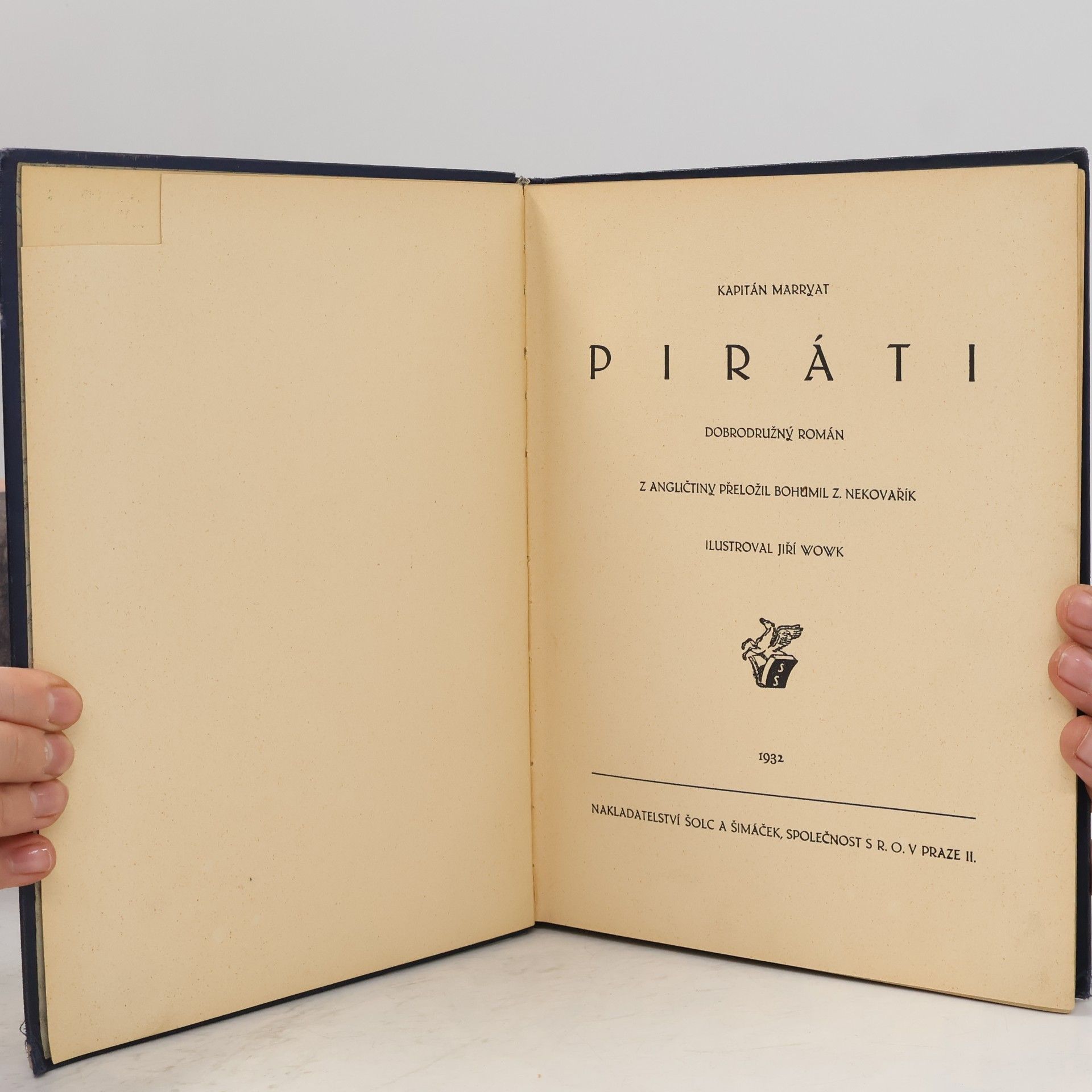 Jiří Wowk Kapitán Marryat Piráti