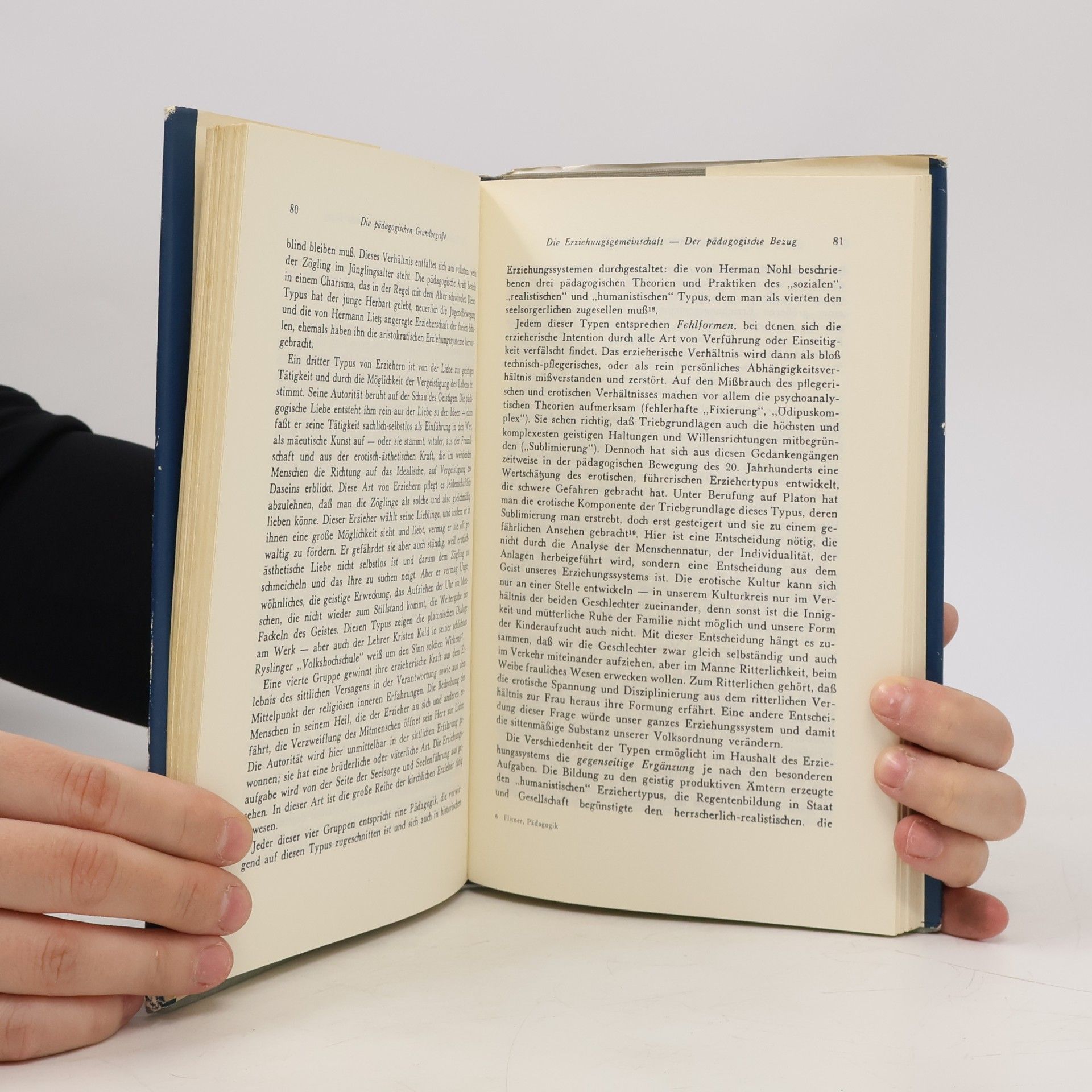 Wilhelm Flitner Allgemeine Pädagogik