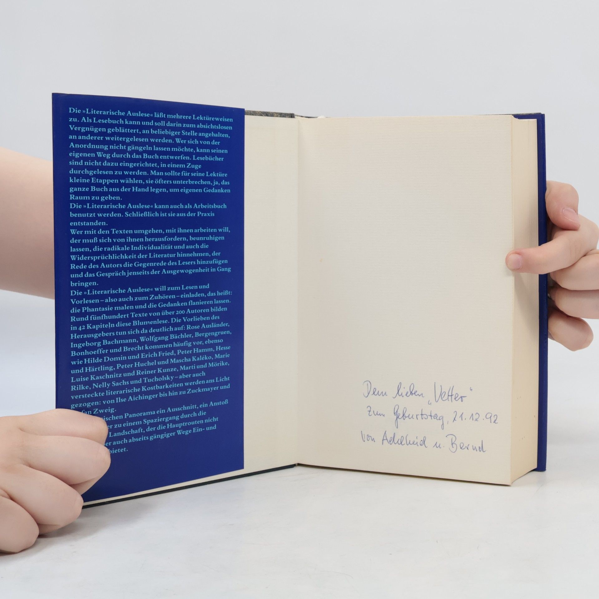 Wolfgang Erk Literarische Auslese