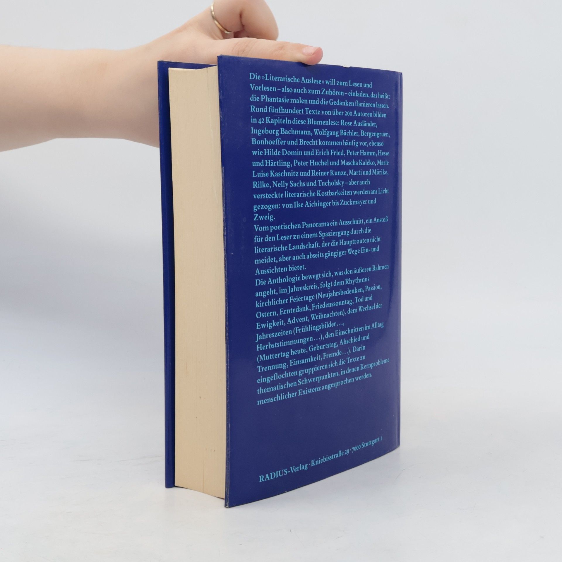 Wolfgang Erk Literarische Auslese