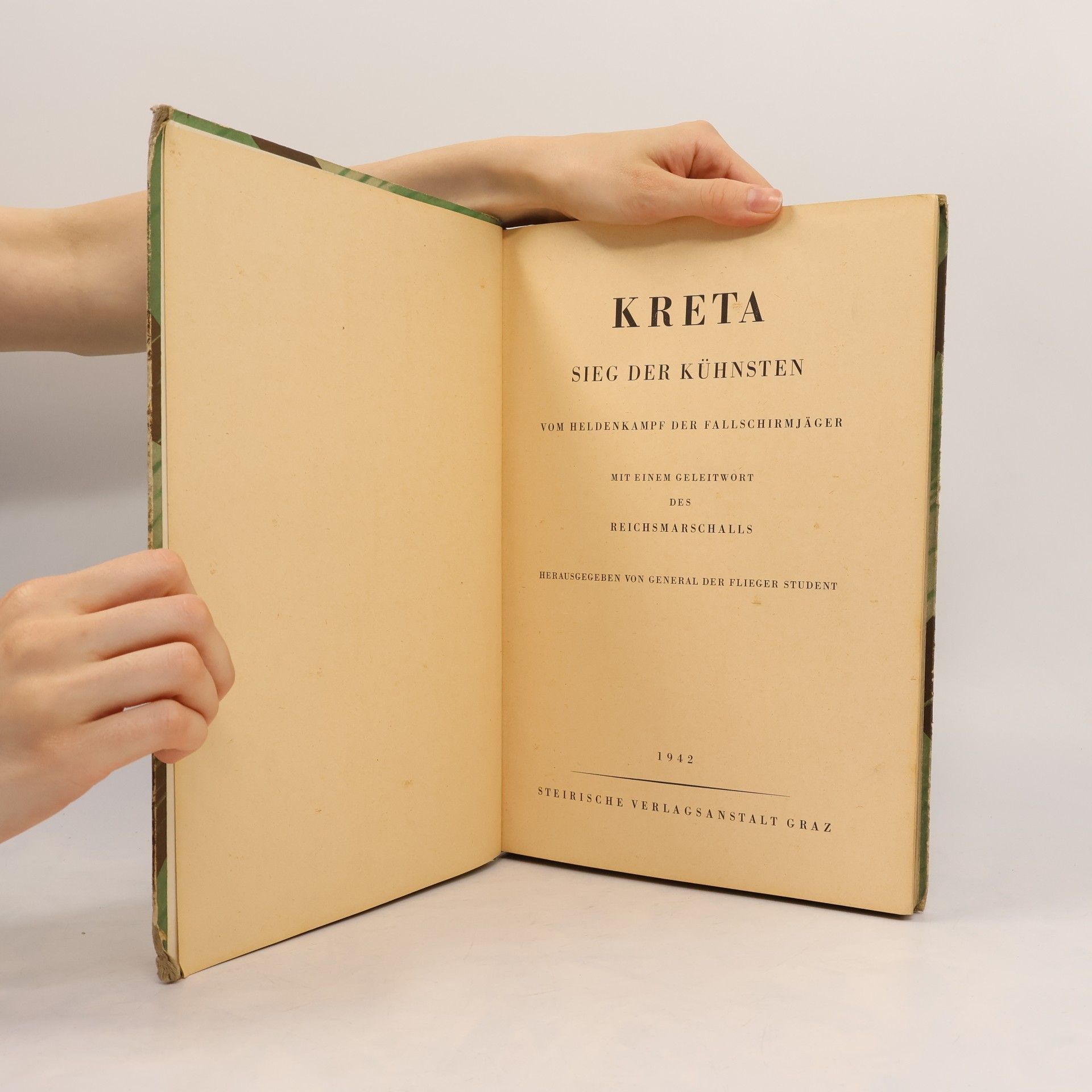 Franz A. Dahm Kreta. Sieg der Kühnsten