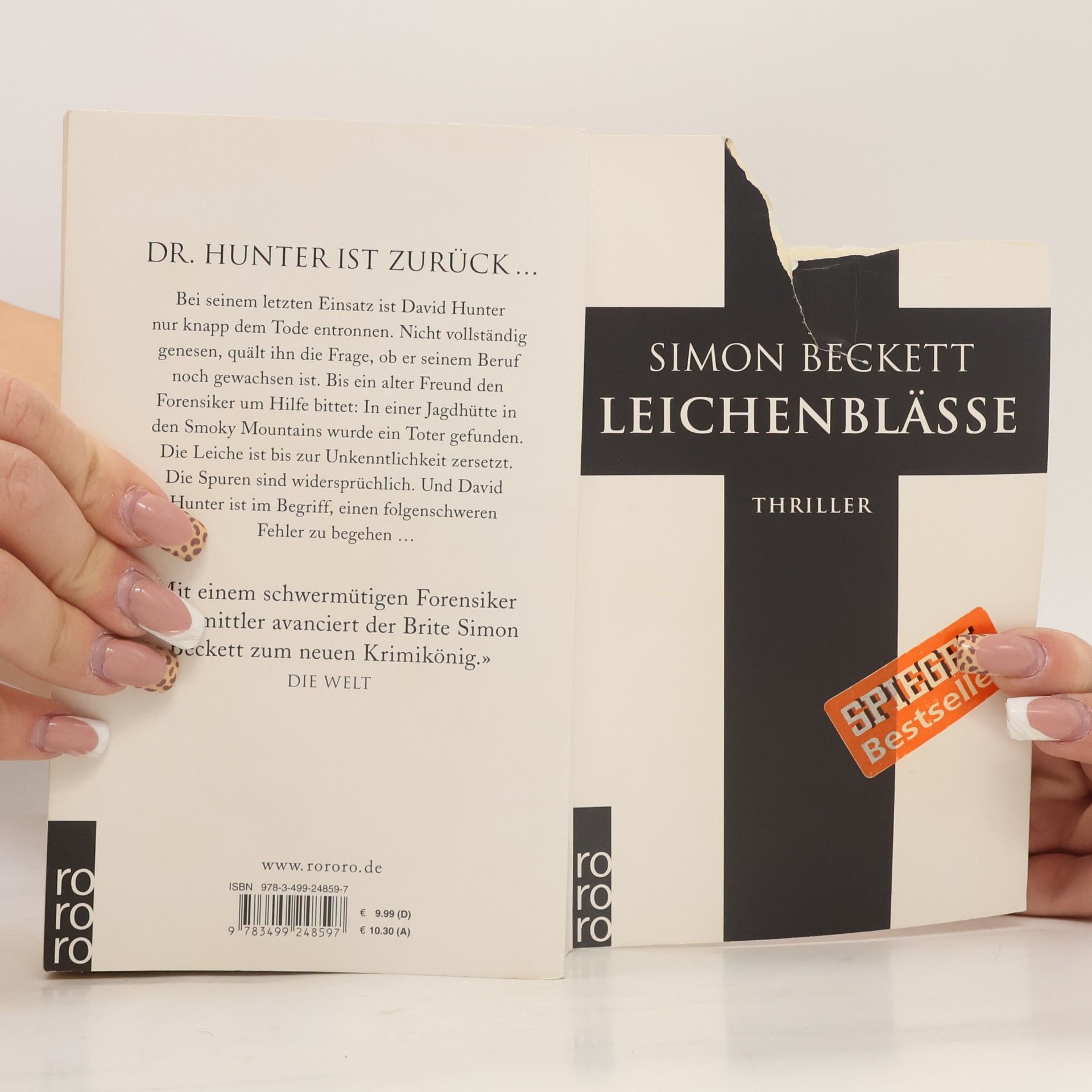 Simon Beckett Leichenblässe