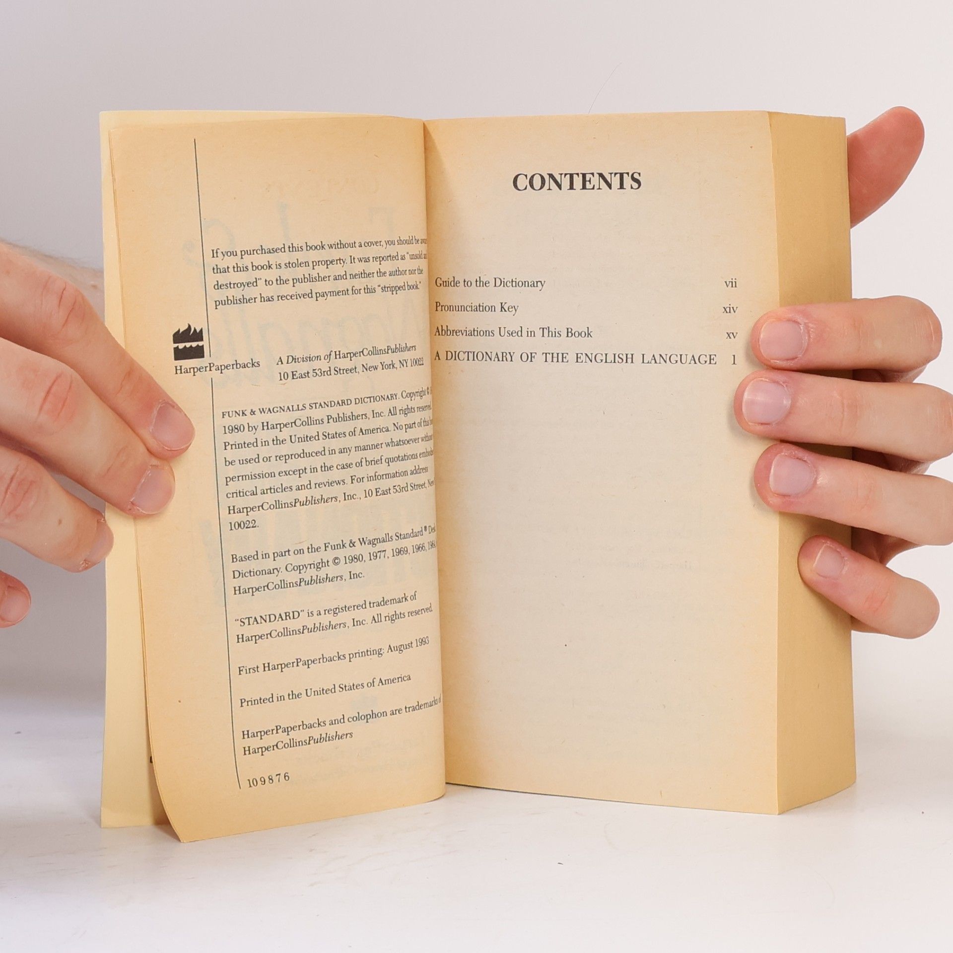 Funk & Wagnalls Standard Dictionary
