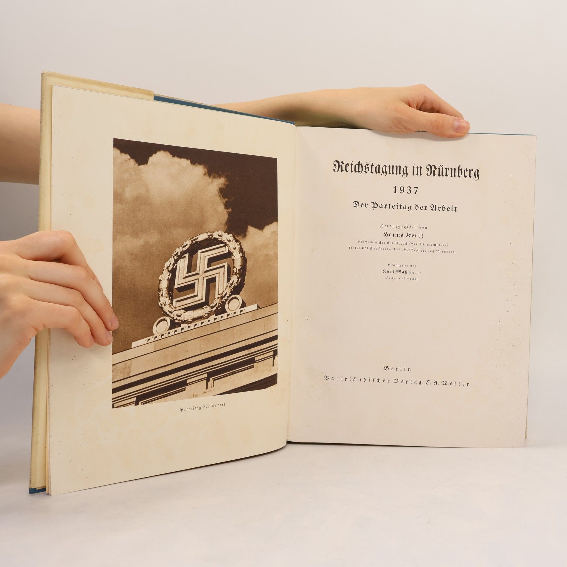 Hanns Kerrl Reichstagung in Nürnberg 1937