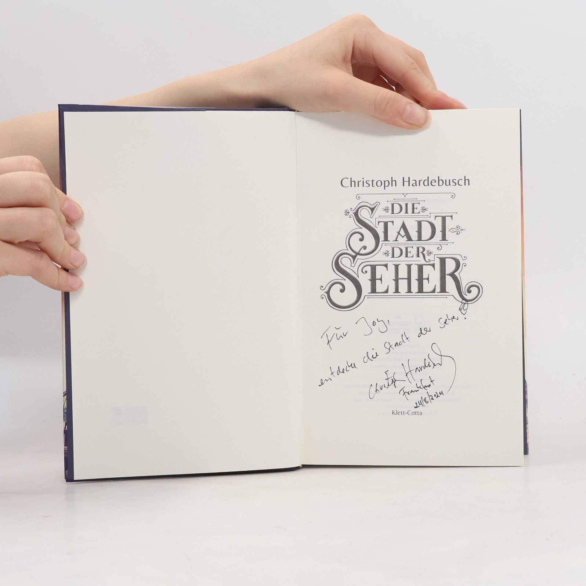 Christoph Hardebusch Die Stadt der Seher