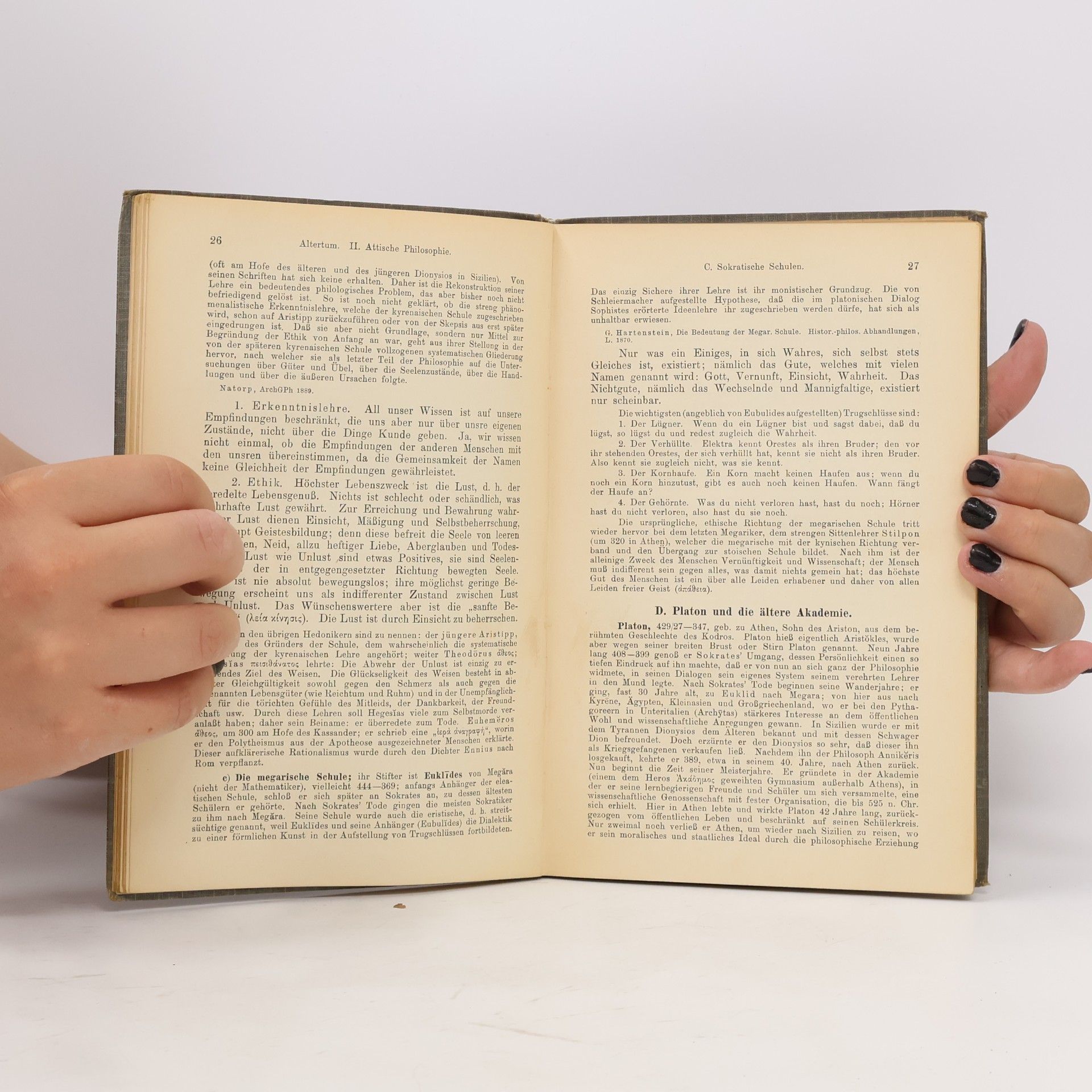 Chr. Joh. Deter Geschichte der Philosophie