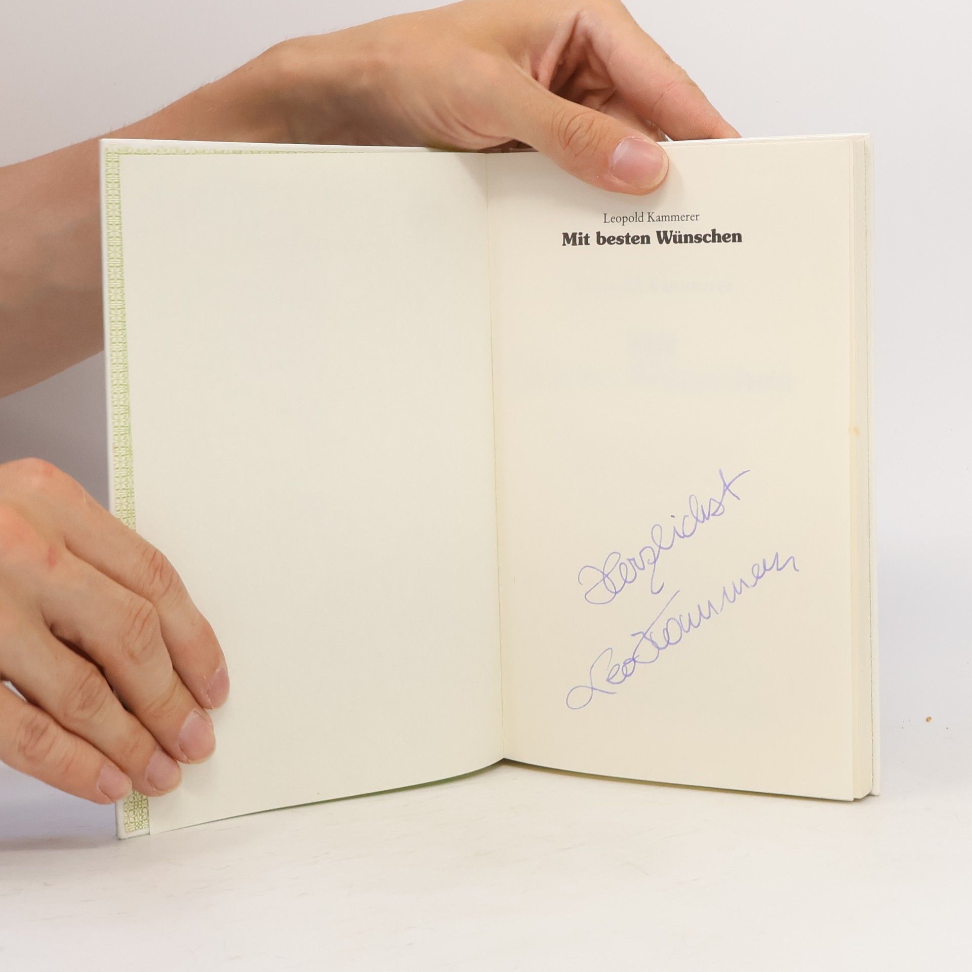 Leopold Kammerer Mit besten Wünschen: Geschichten und Verse für fröhliche Feste