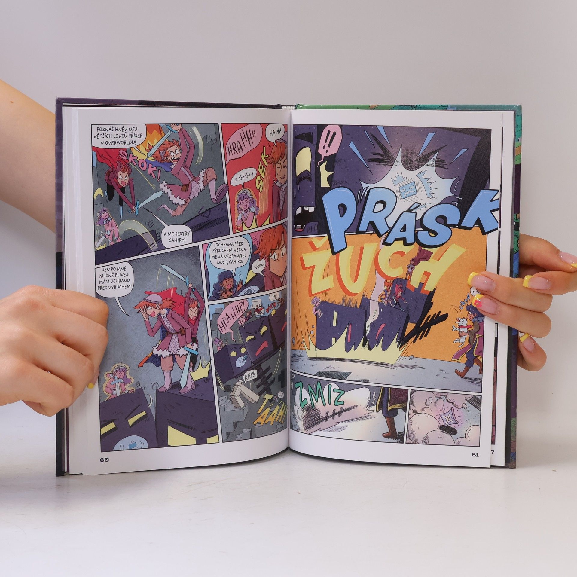 Kristen Gudsnuk Minecraft : chodí wither okolo : komiks