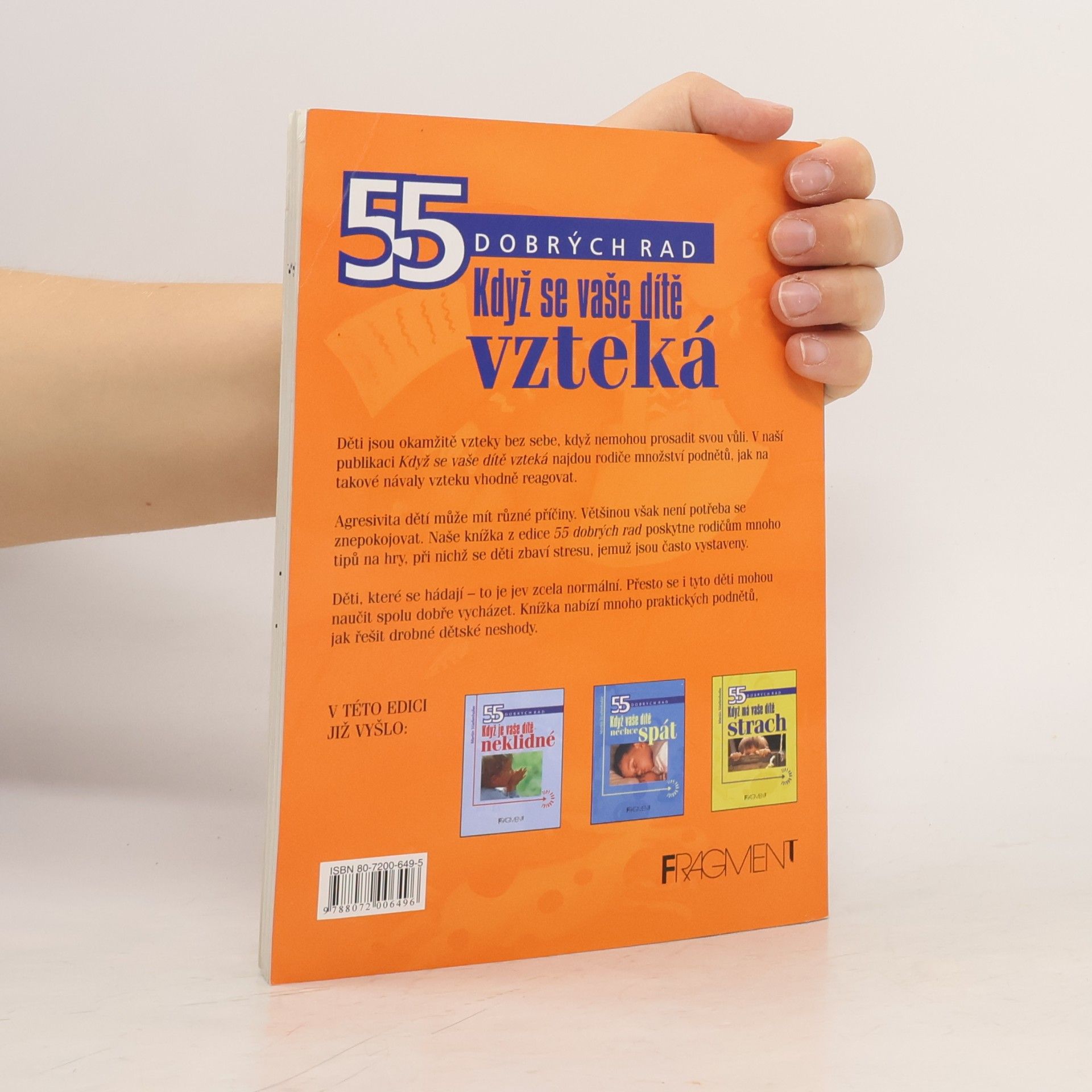 Martin Stiefenhofer 55 dobrých rad. Když se vaše dítě vzteká