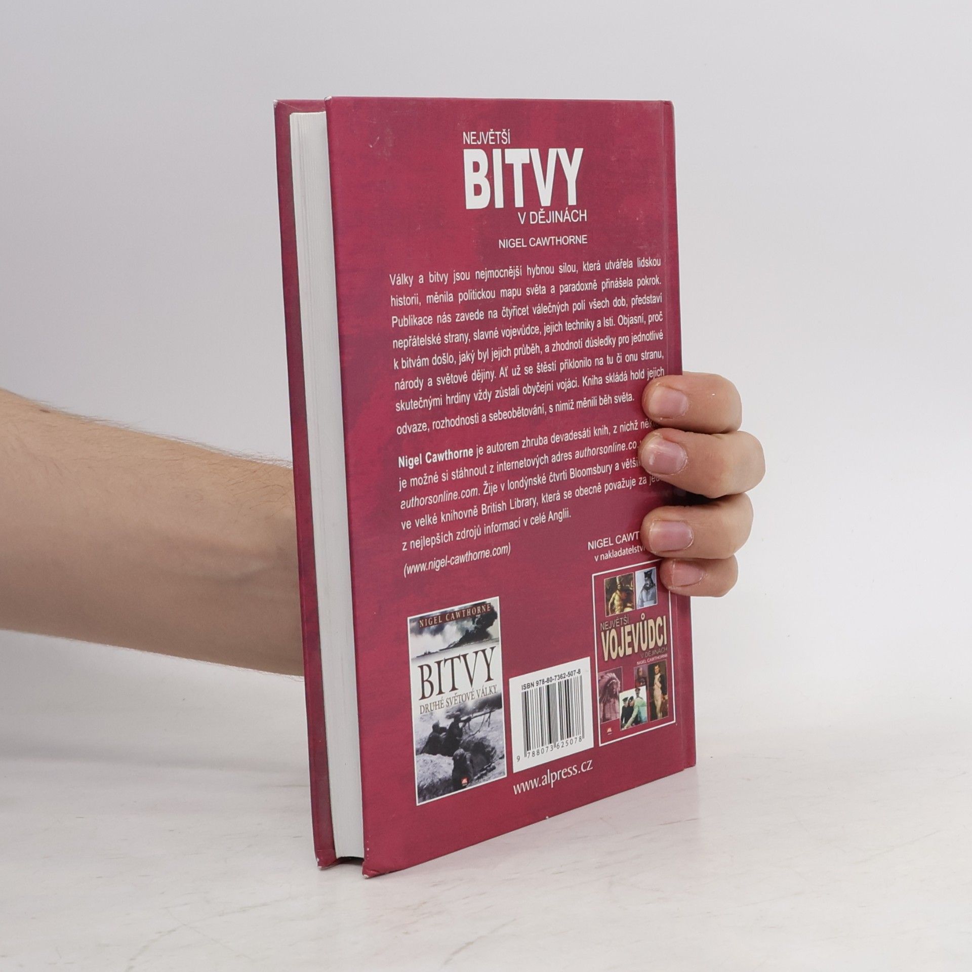 Nigel Cawthorne Největší bitvy v dějinách