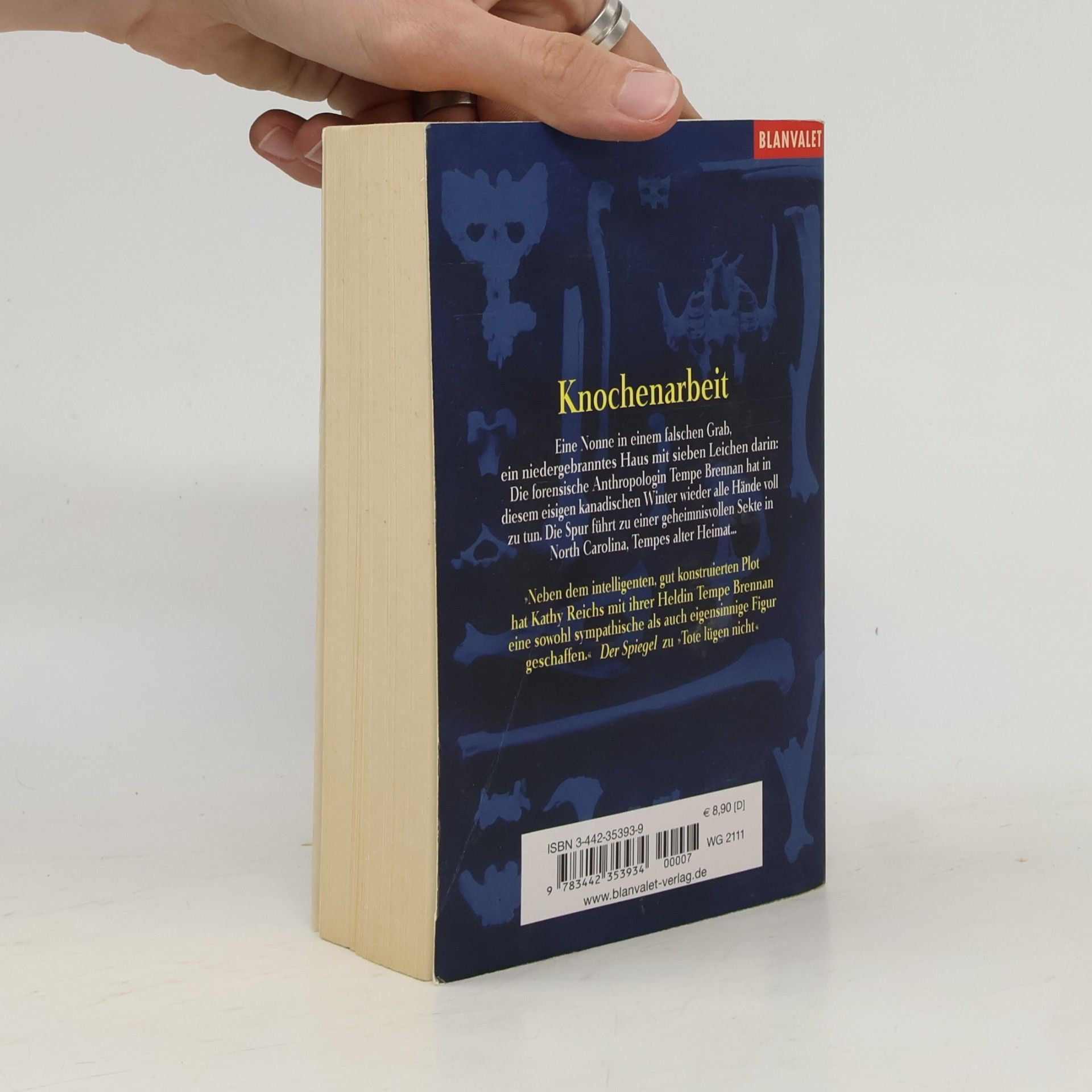 Kathy Reichs Knochenarbeit