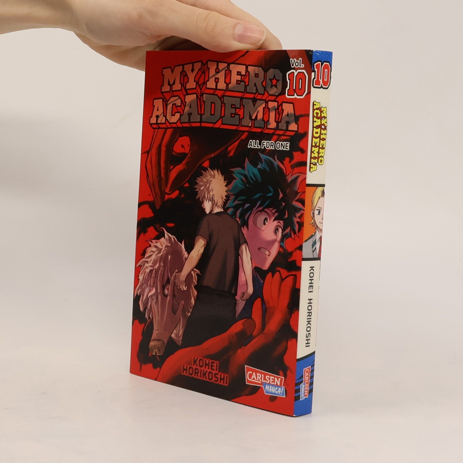 Kōhei Horikoshi My Hero Academia 10: All for one