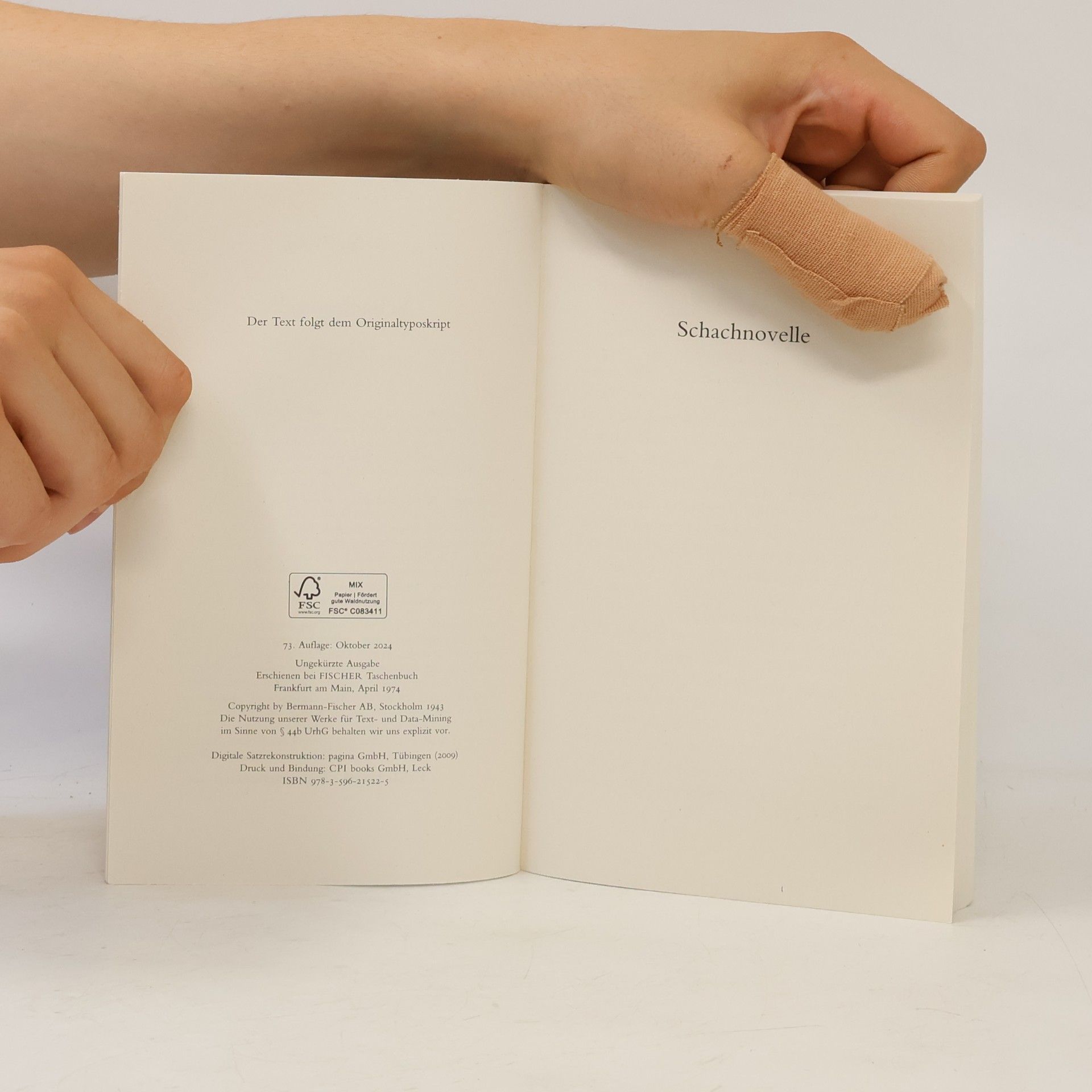 Stefan Zweig Schachnovelle