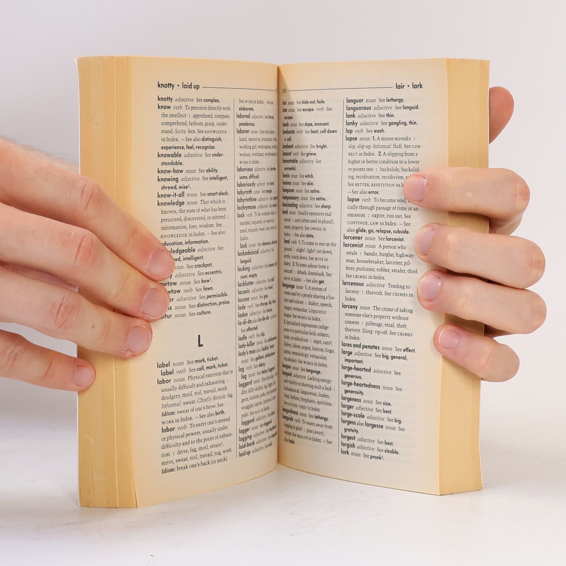 Peter Mark Roget Roget's II. The New Thesaurus