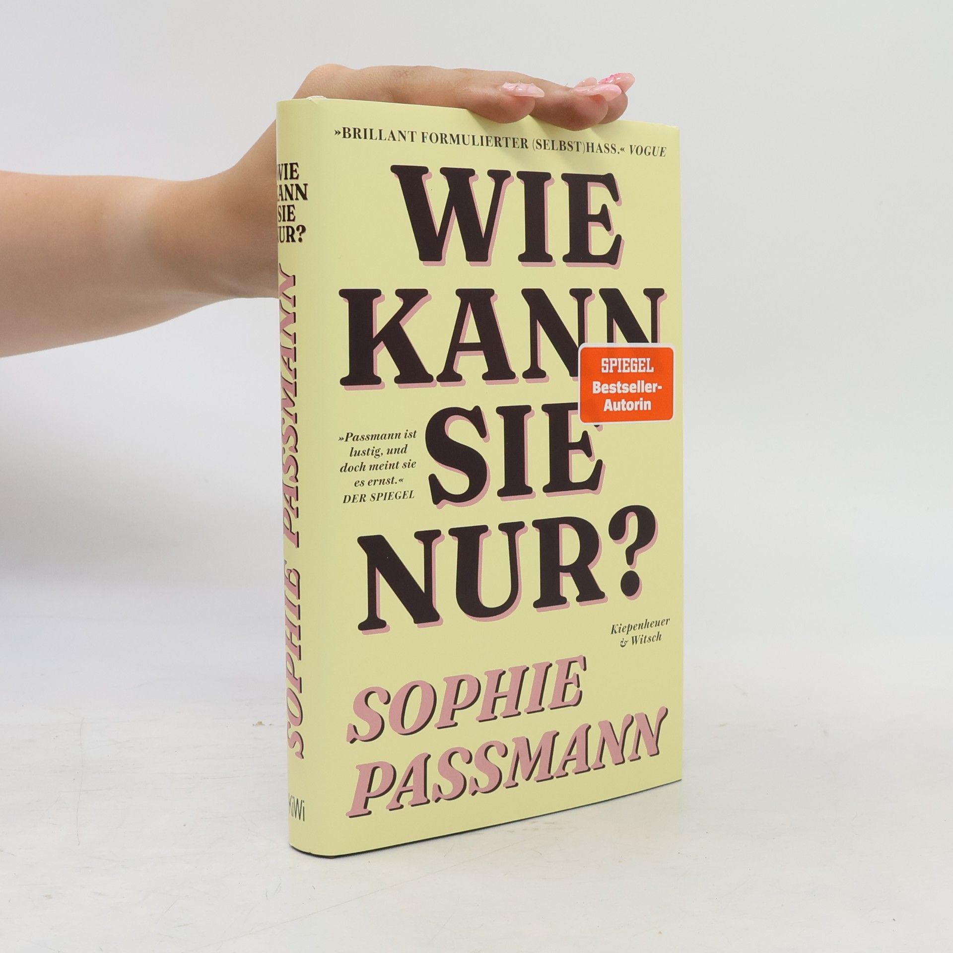 Wie kann sie nur?