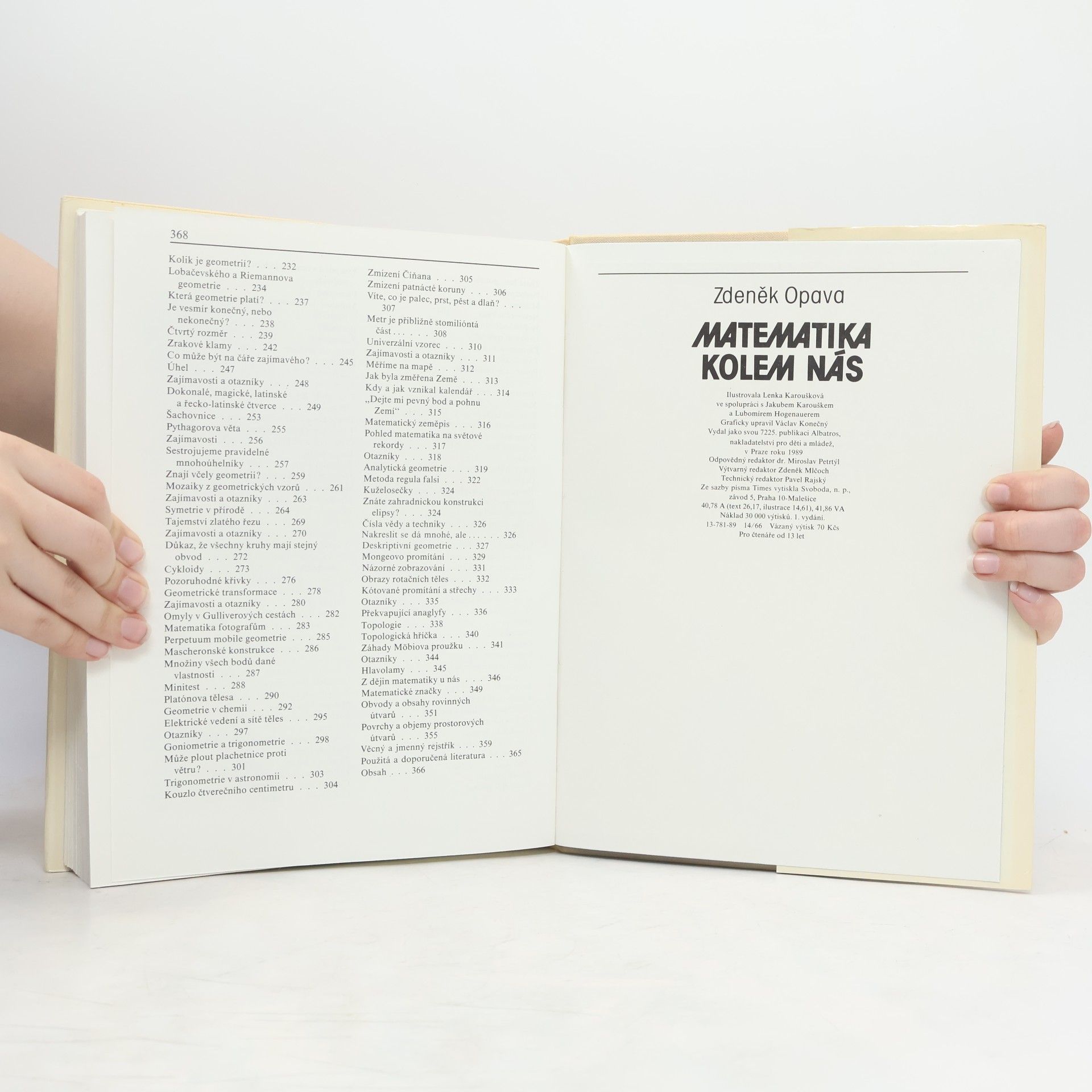Zdeněk Opava Matematika kolem nás