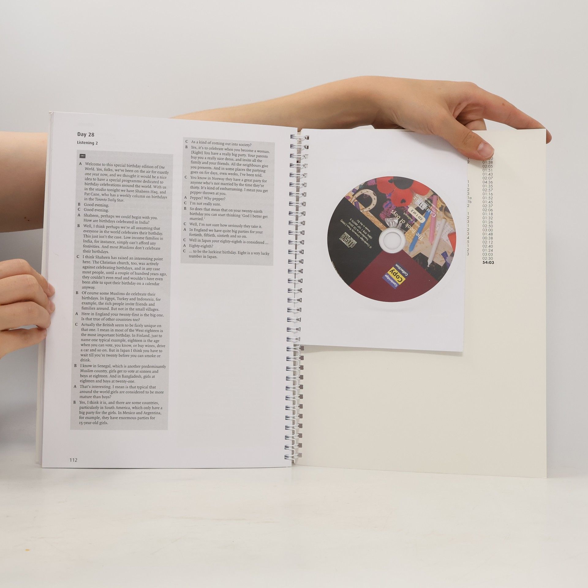 Adrian Wallwork Cambridge Copy Collection: The Book of Days