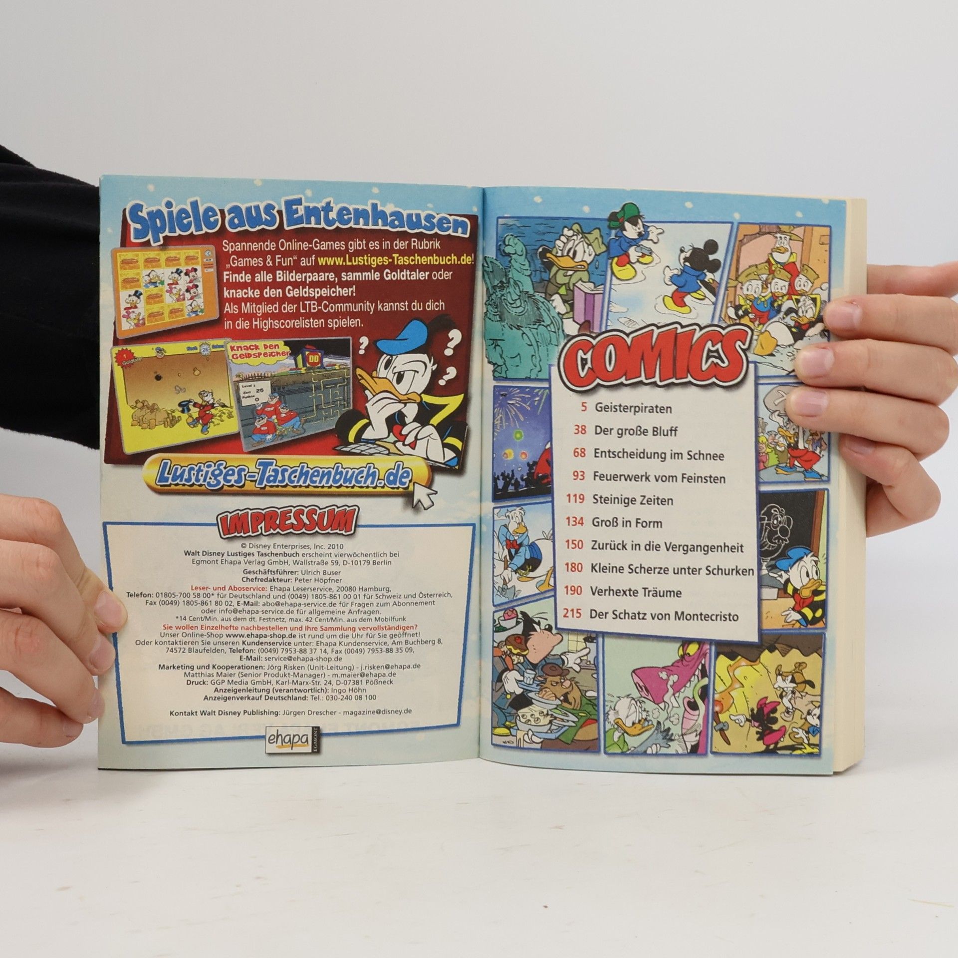 Walt Disney Lustiges Taschenbuch 410. Winterzauber