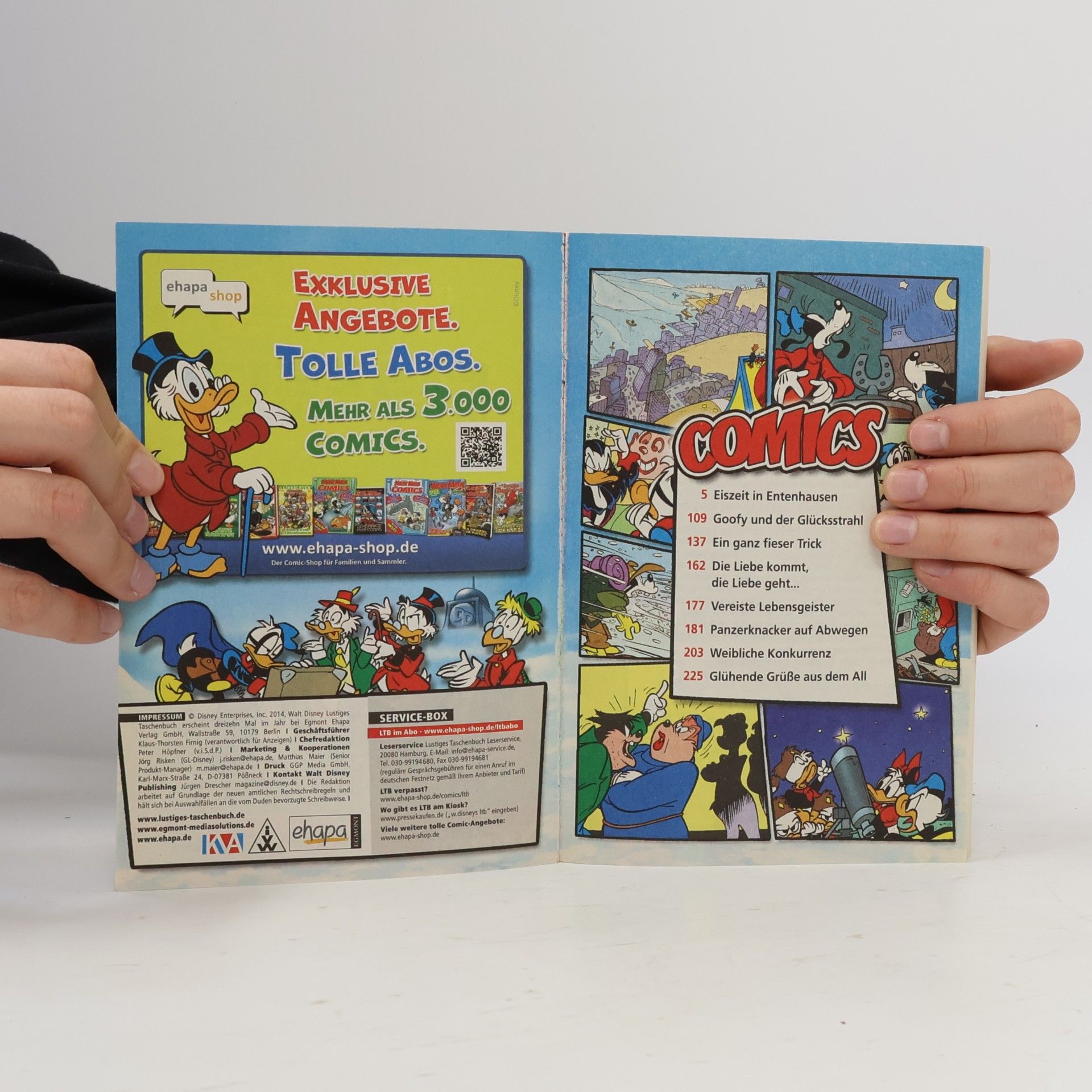 Walt Disney Lustiges Taschenbuch 451. Eiszeit in Entenhausen