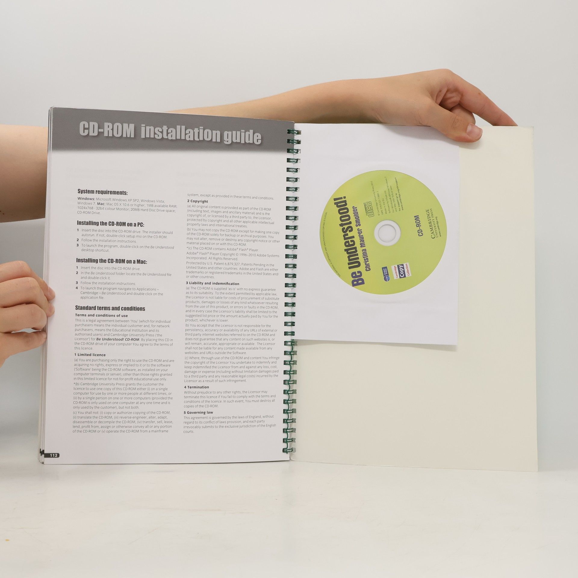 Christina Maurer Smolder Cambridge Copy Collection: Be Understood! A Pronunciation Resource for Every Classroom - Book with CD-ROM and Audio CD Pack