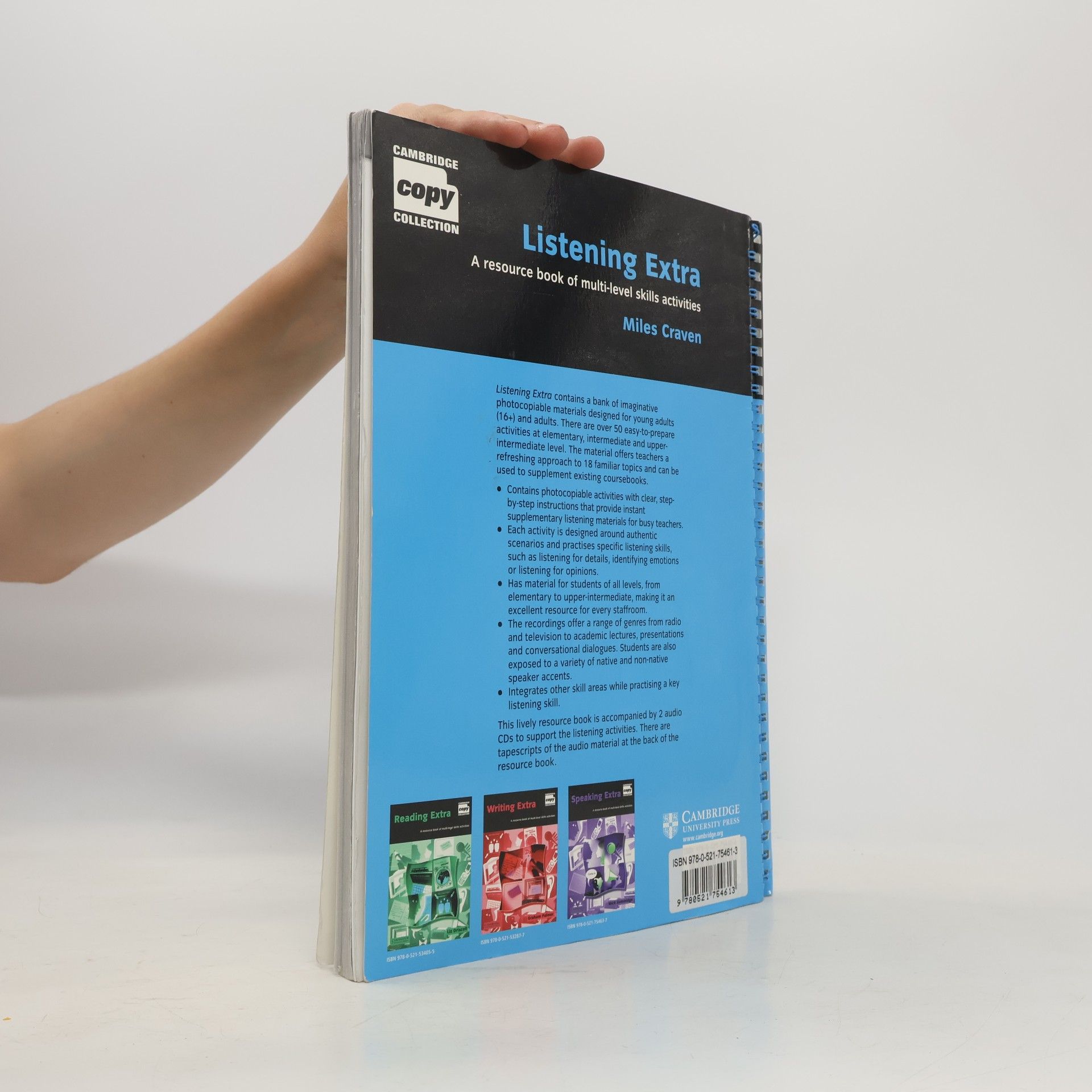 Miles Craven Listening Extra. A Resource Book of Multi-Level Skills Activities