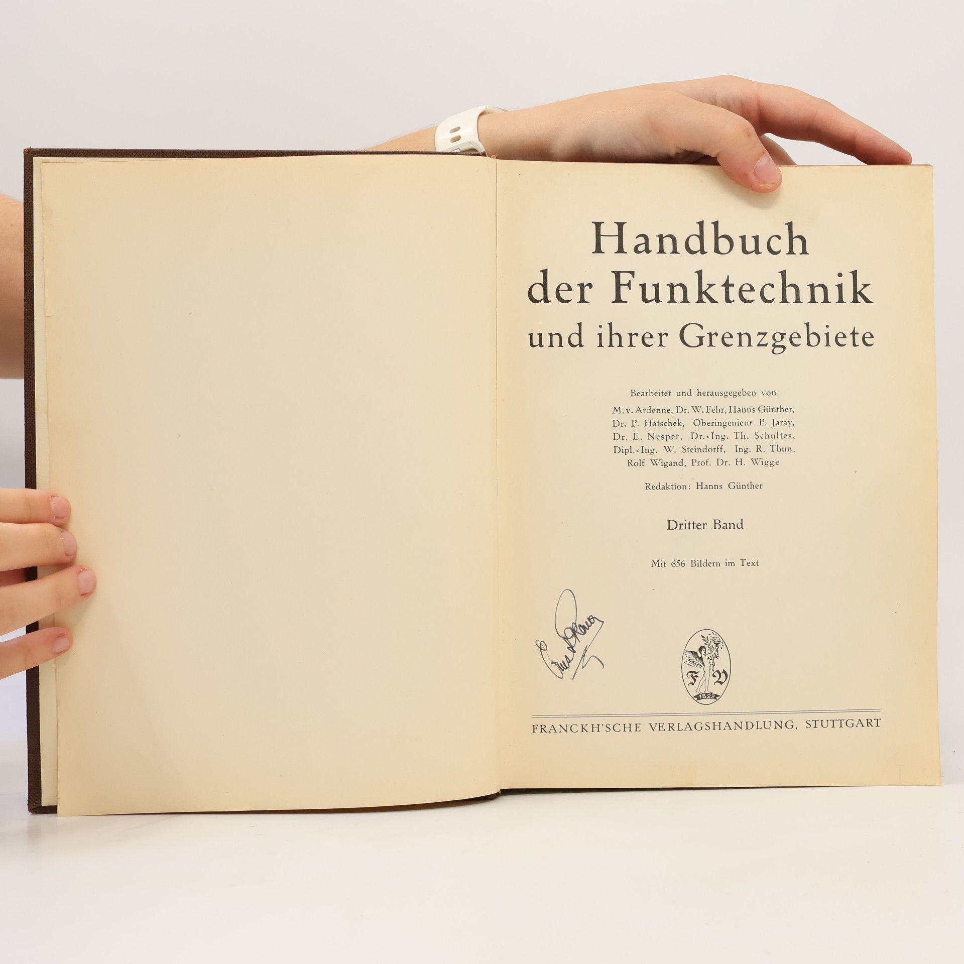 Autorenkollektiv Handbuch der Funktechnik und ihrer Grenzgebiete. Dritter Band