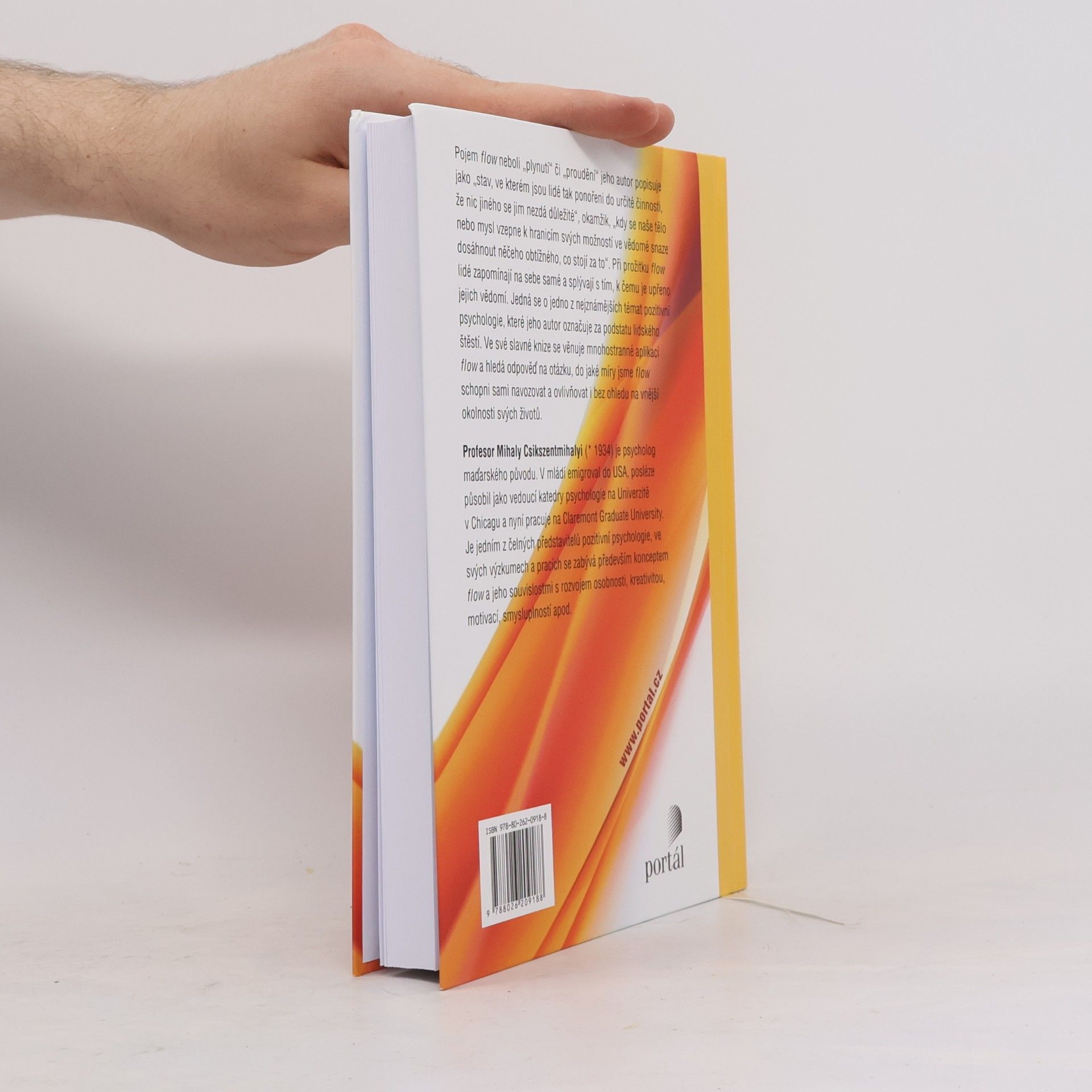 Mihaly Csikszentmihalyi Flow, o štěstí a smyslu života