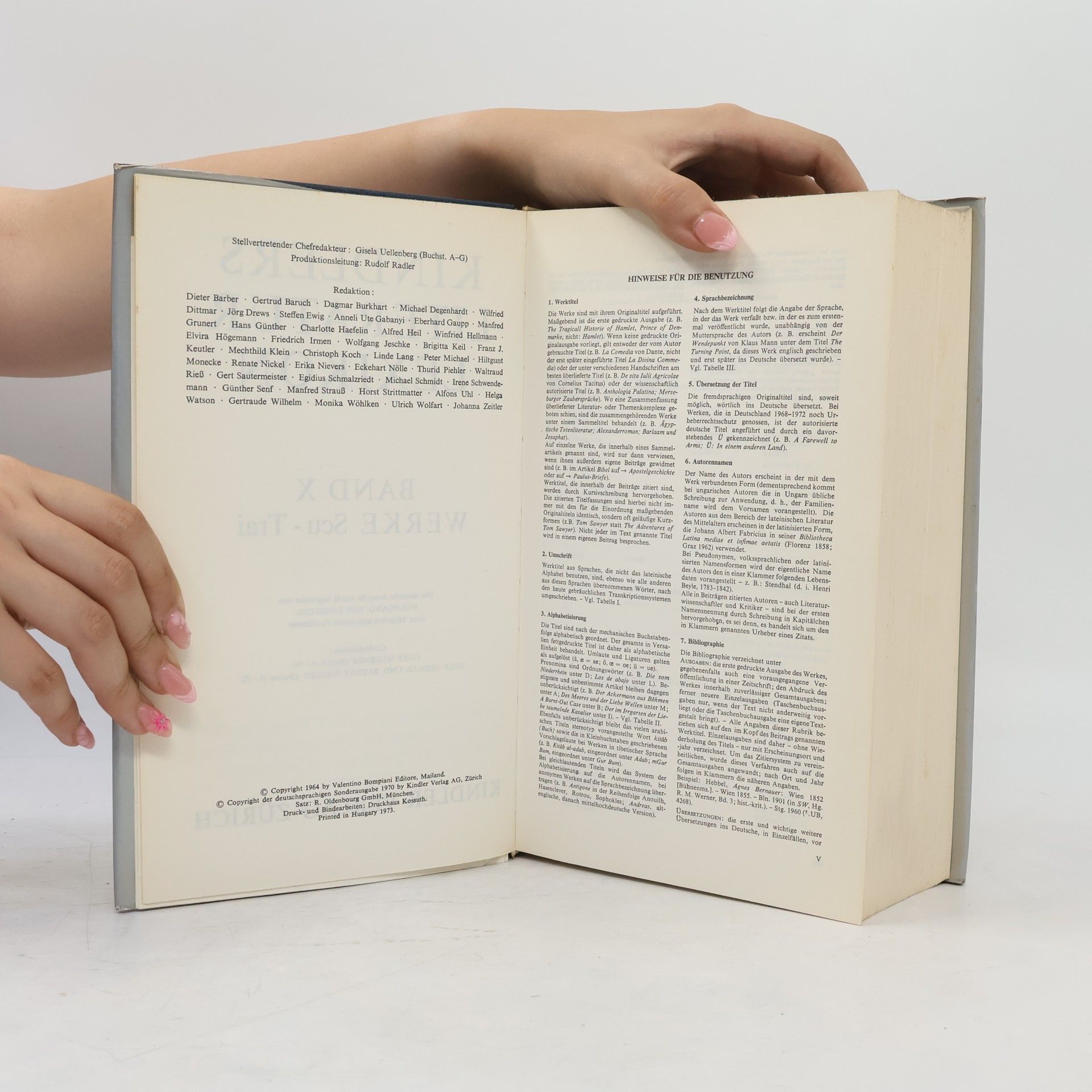 Various authors Kindlers Literatur Lexikon - Band X