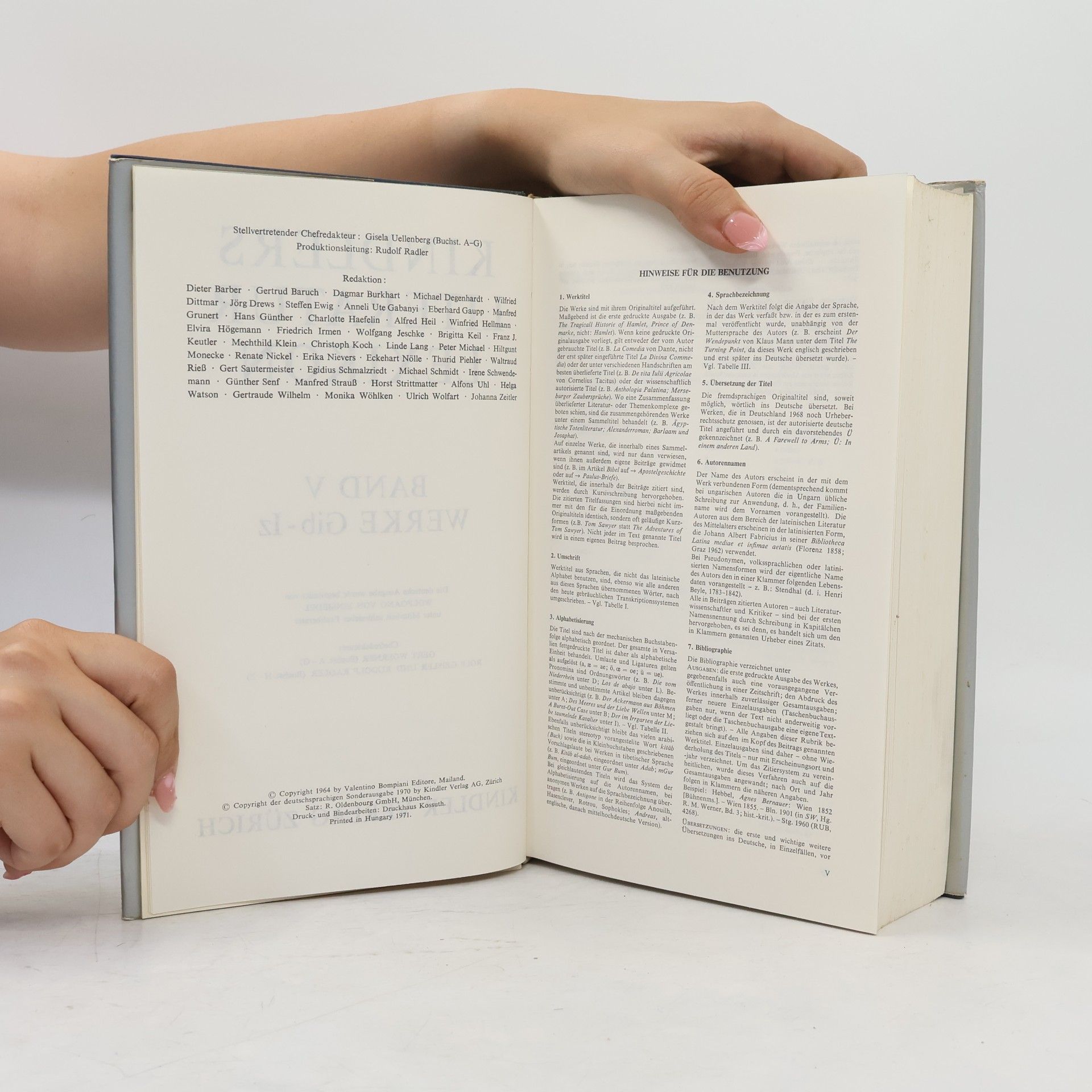 Autorenkollektiv Kindlers Literatur Lexikon V