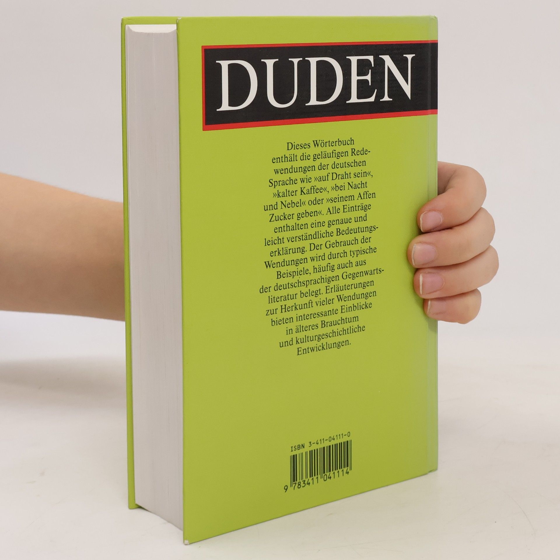 Günther Drosdowski Duden. Band 11, Redewendungen und sprichwörtliche Redensarten
