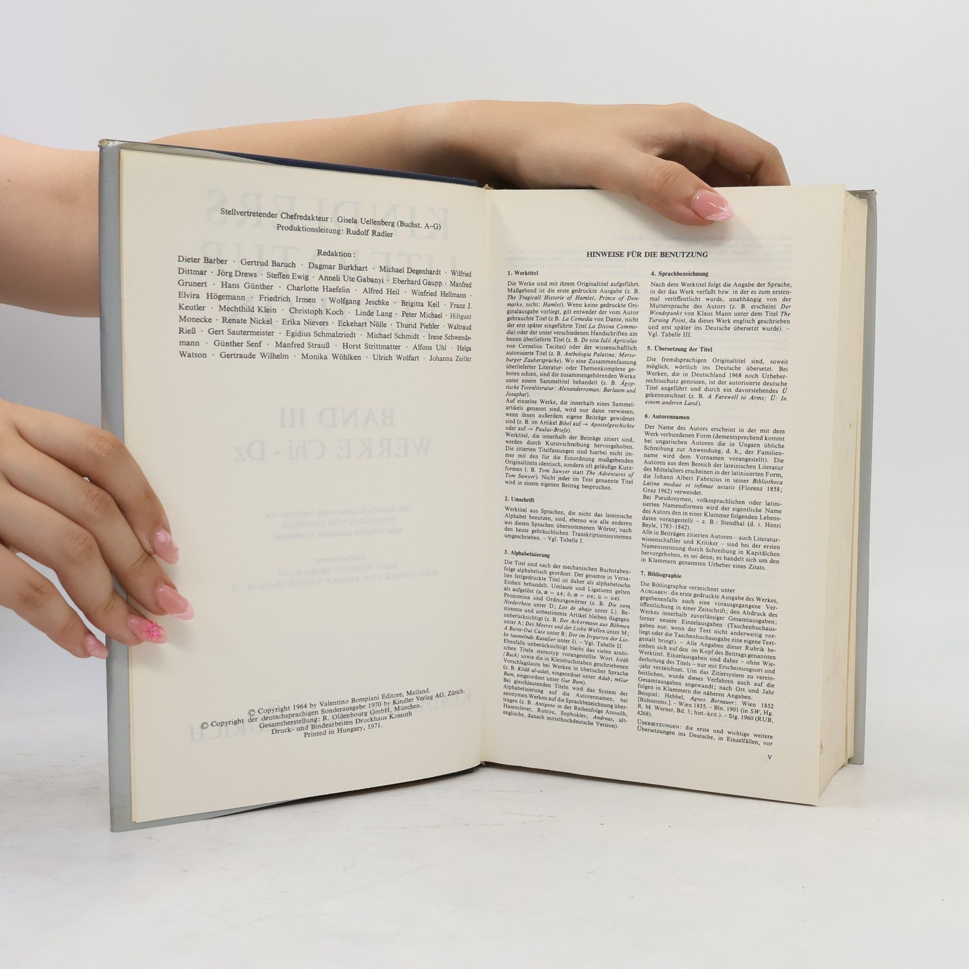 Autorenkollektiv Kindlers Literatur Lexikon. III. Chi-Dz