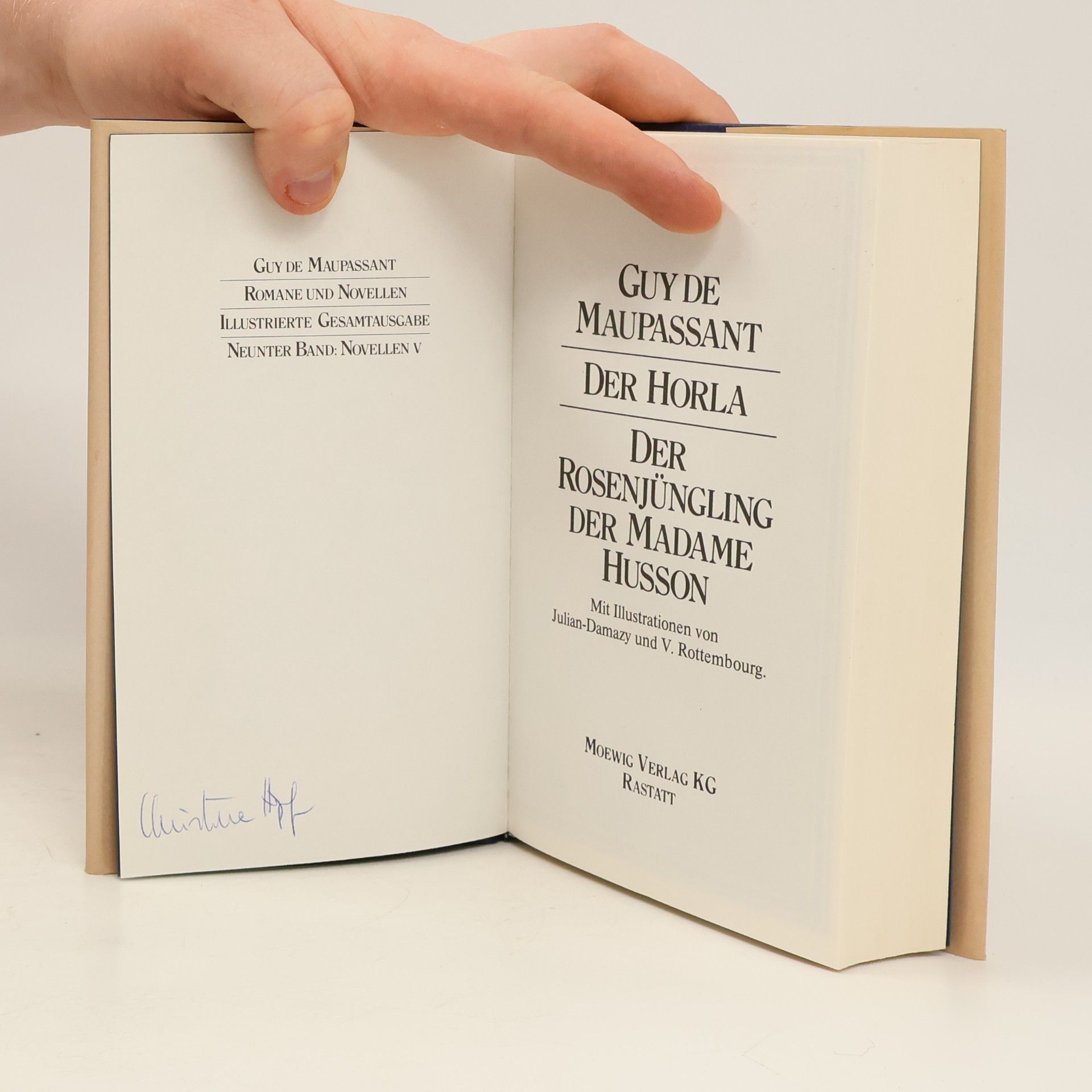 Guy de Maupassant Romane und Novellen