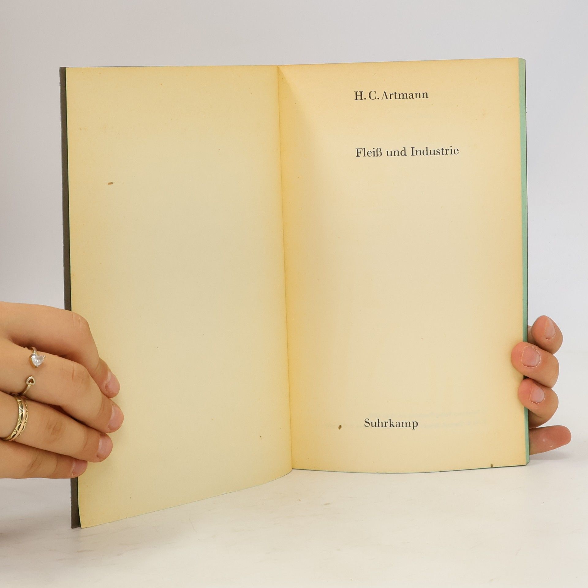 H. C. Artmann Fleiss und Industrie