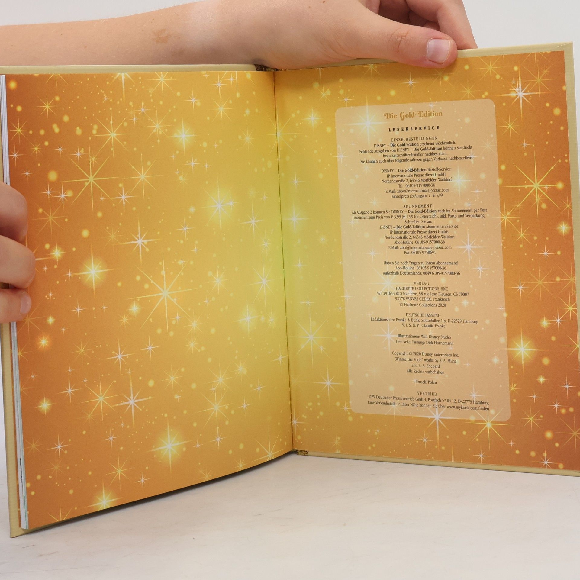 Various authors Die Gold-Edition 71. Winnie Puuh - Der Honigbaum