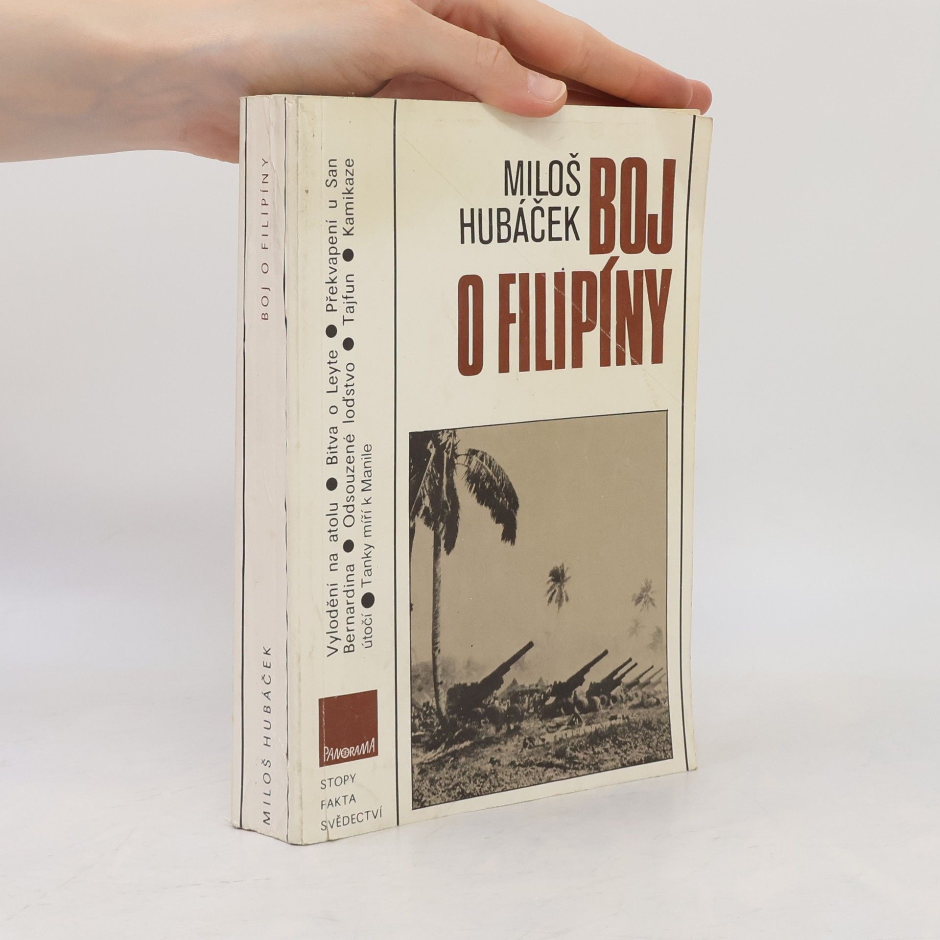 Miloš Hubáček Boj o Filipíny
