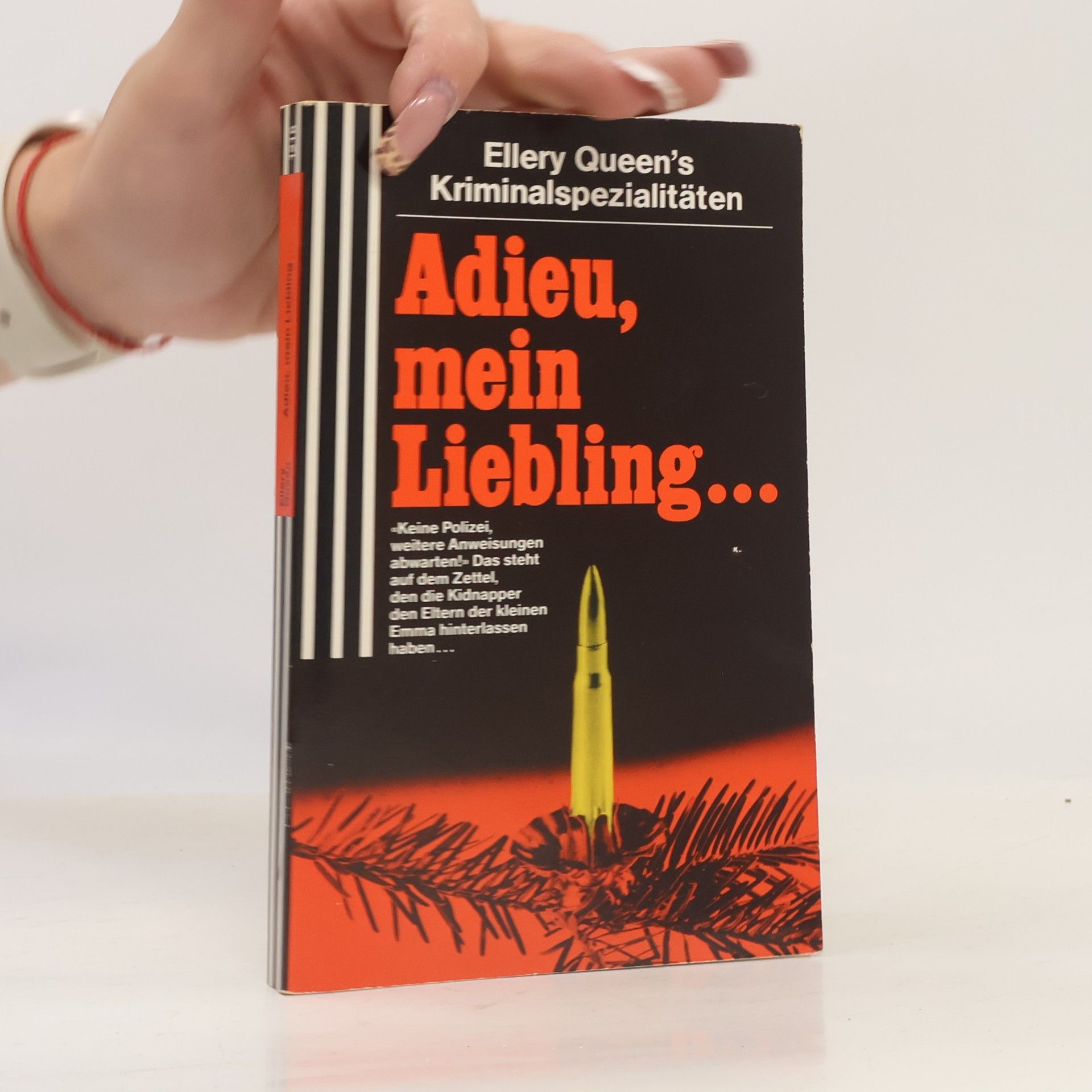 Adieu, mein Liebling . . ..