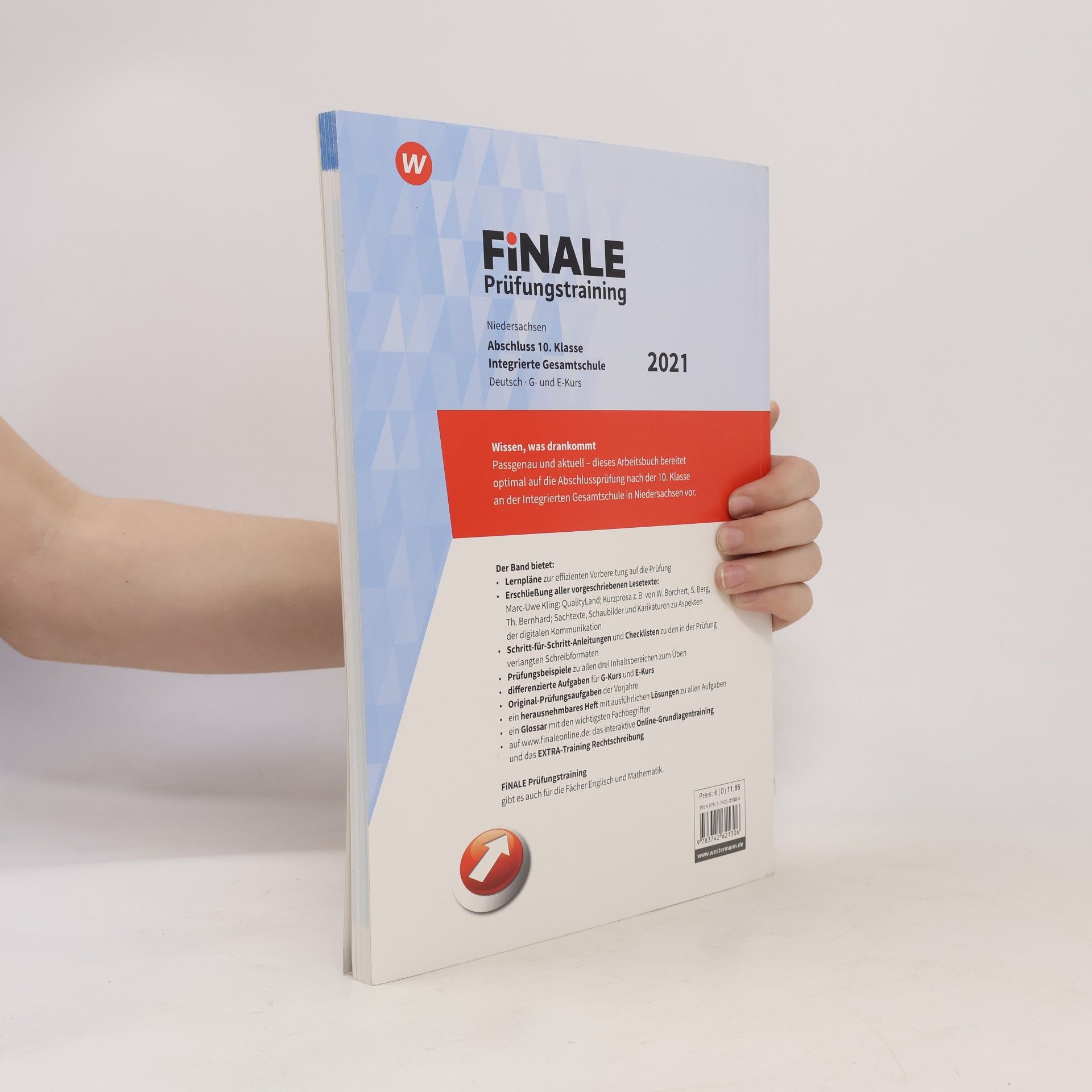 Ines Thomas FiNALE Prüfungstraining 2021 Abschluss Integrierte Gesamtschule Niedersachsen. Deutsch