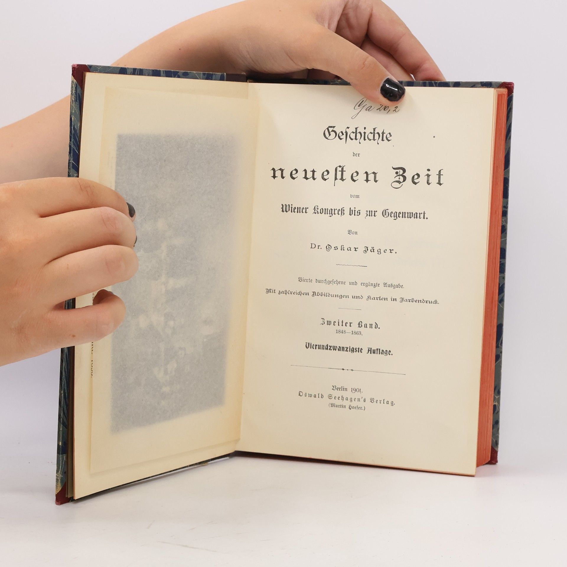 Oskar Jäger Geschichte Der Neuesten Zeit 2. Band