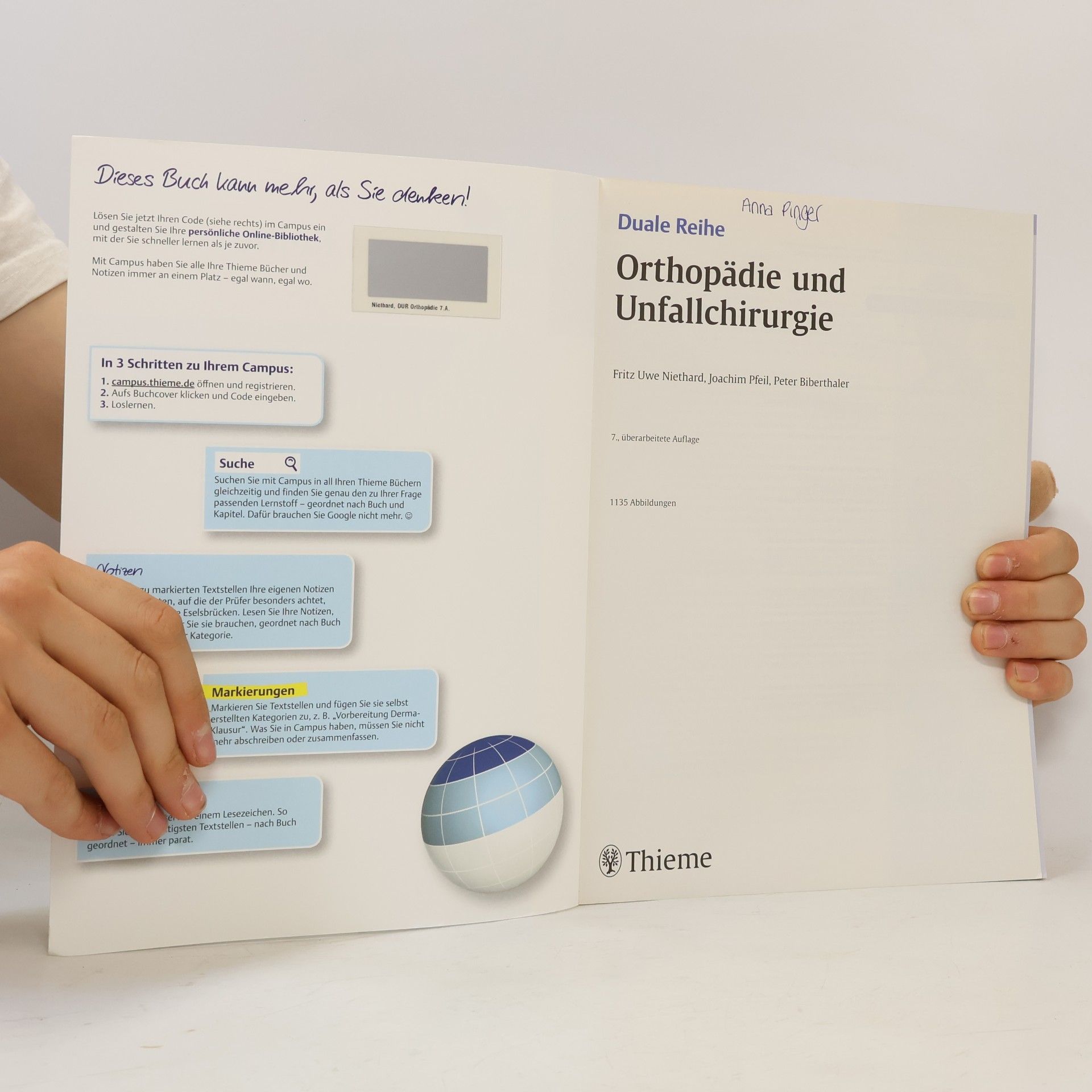 Fritz Uwe Niethard Orthopädie und Unfallchirurgie