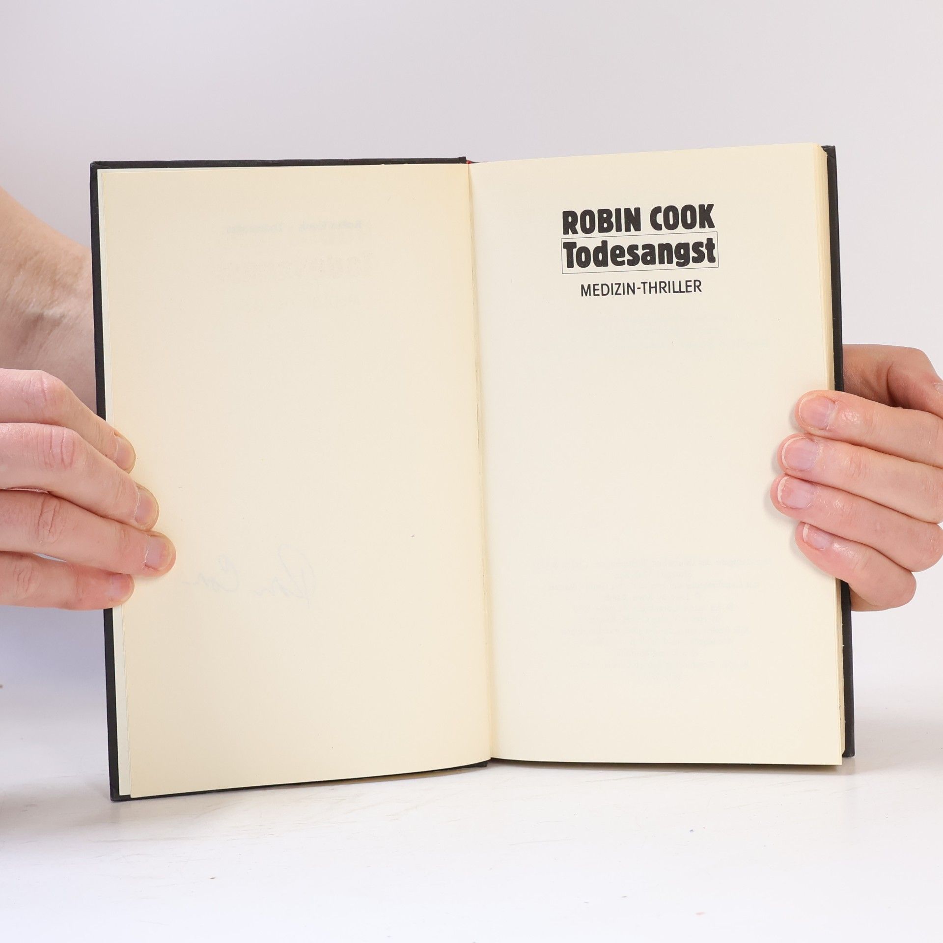 Robin Cook Todesangst