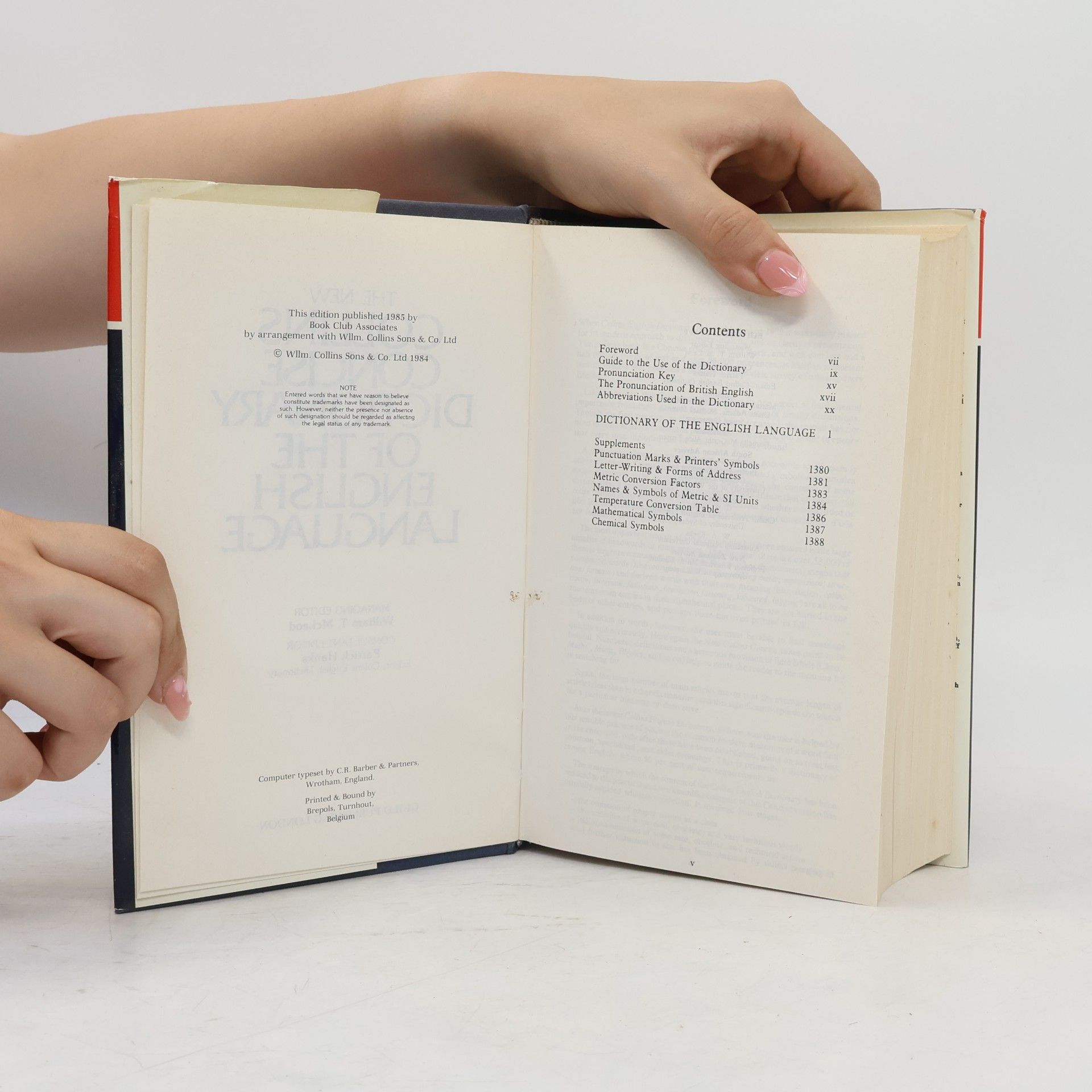 Autorenkollektiv The New Collins Concise English Dictionary