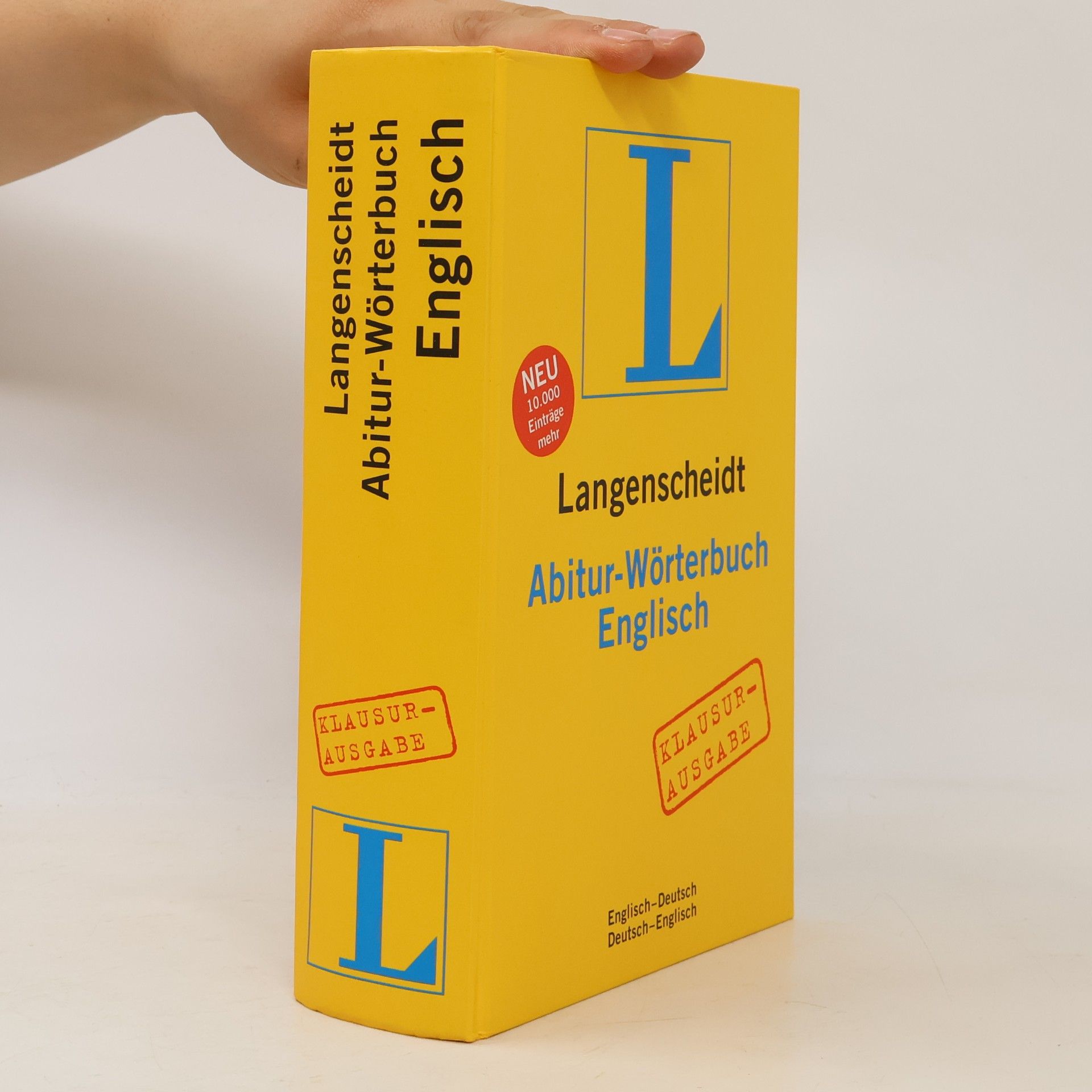 Wolfgang Walther Langenscheidt, Abitur-Wörterbuch Englisch