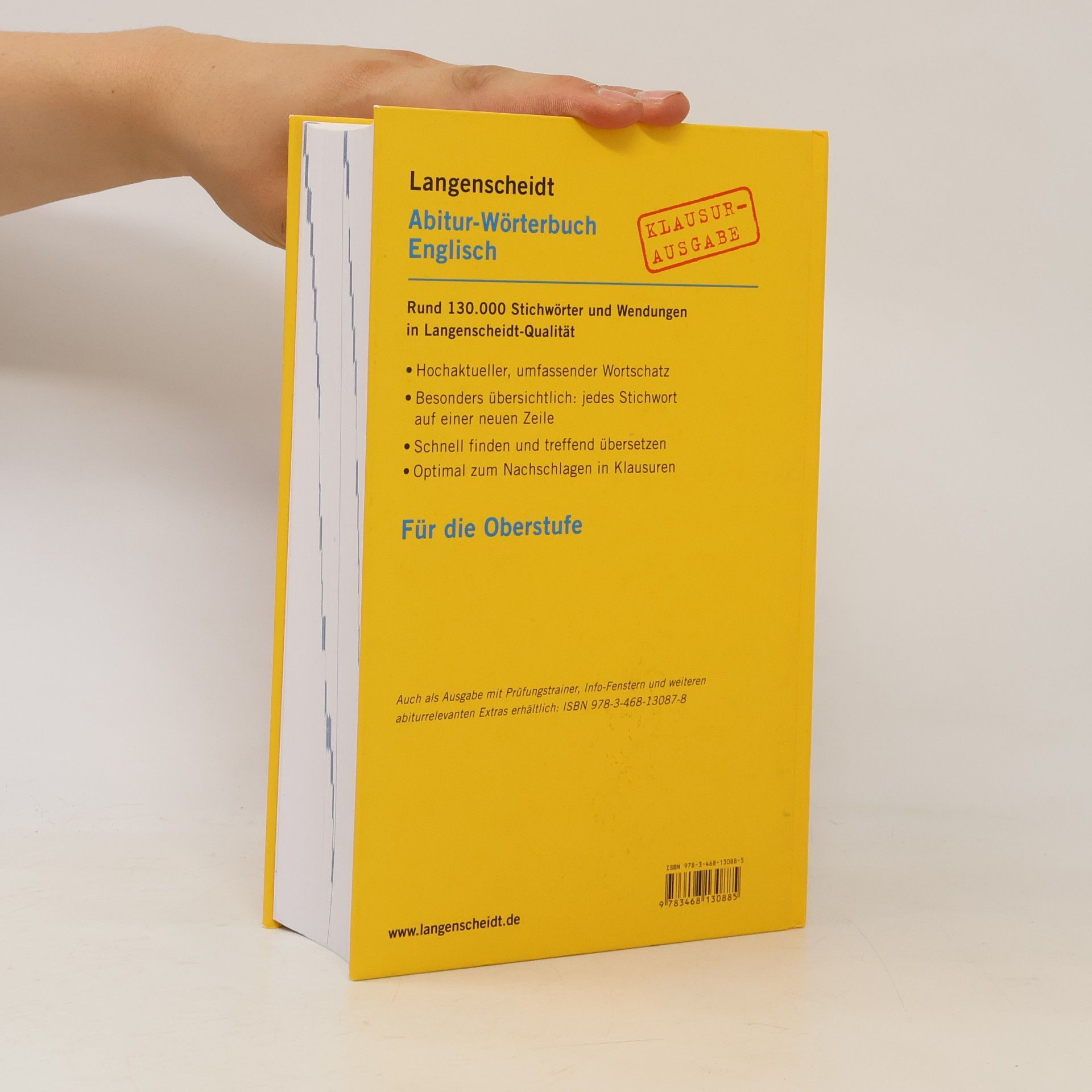 Wolfgang Walther Langenscheidt, Abitur-Wörterbuch Englisch