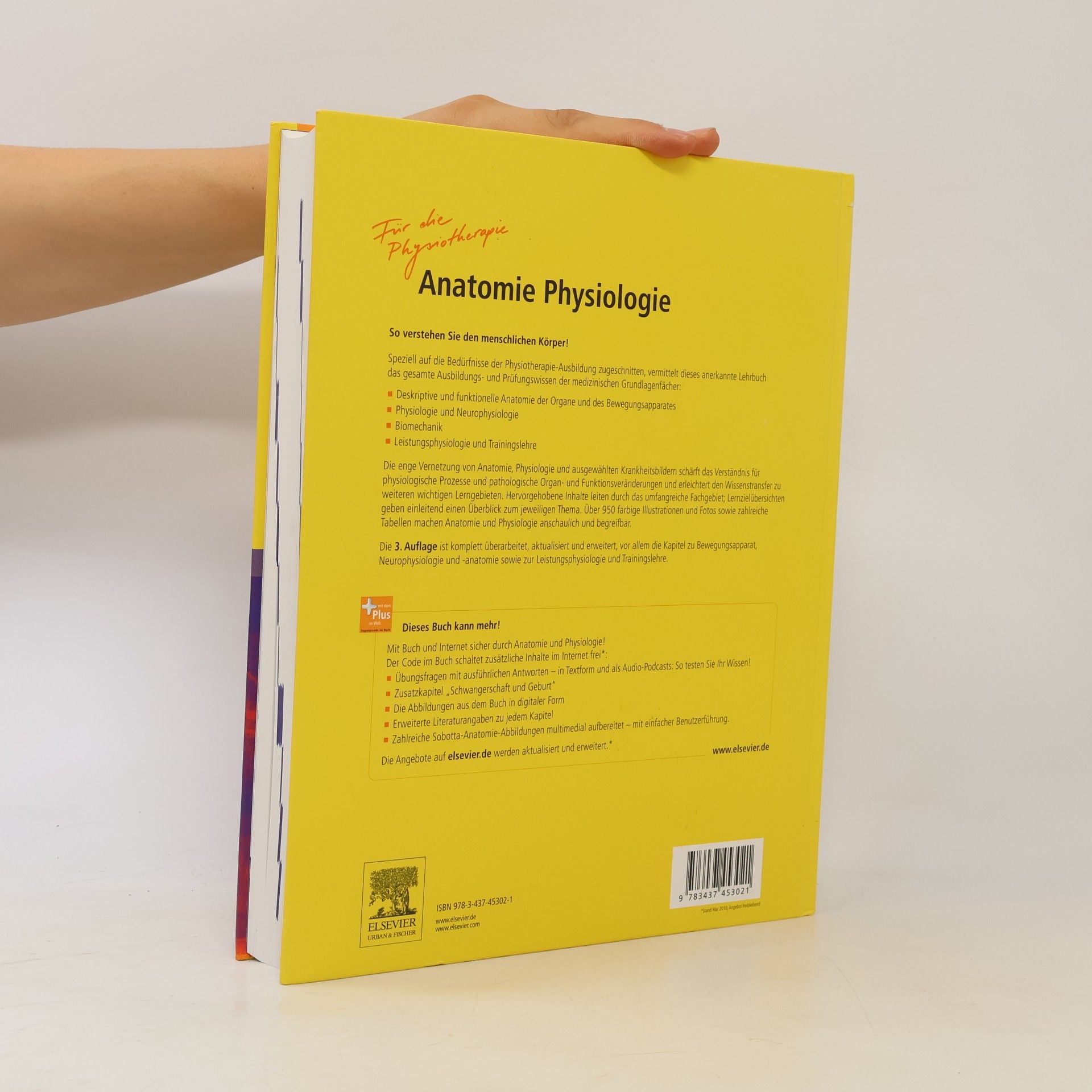 Christoff Zalpour Für die Physiotherapie: Anatomie, Physiologie