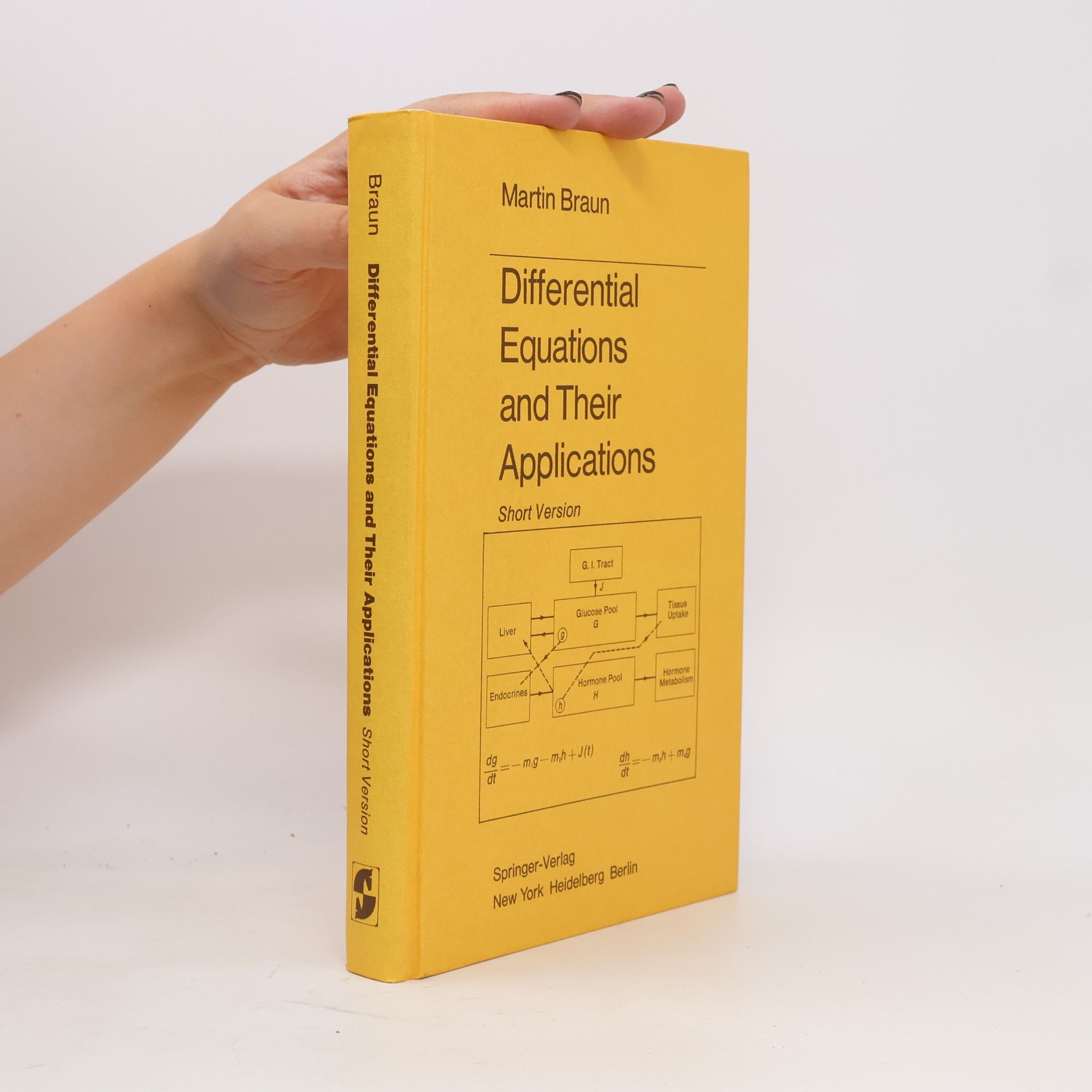 Martin Braun Differential Equations and Their Applications
