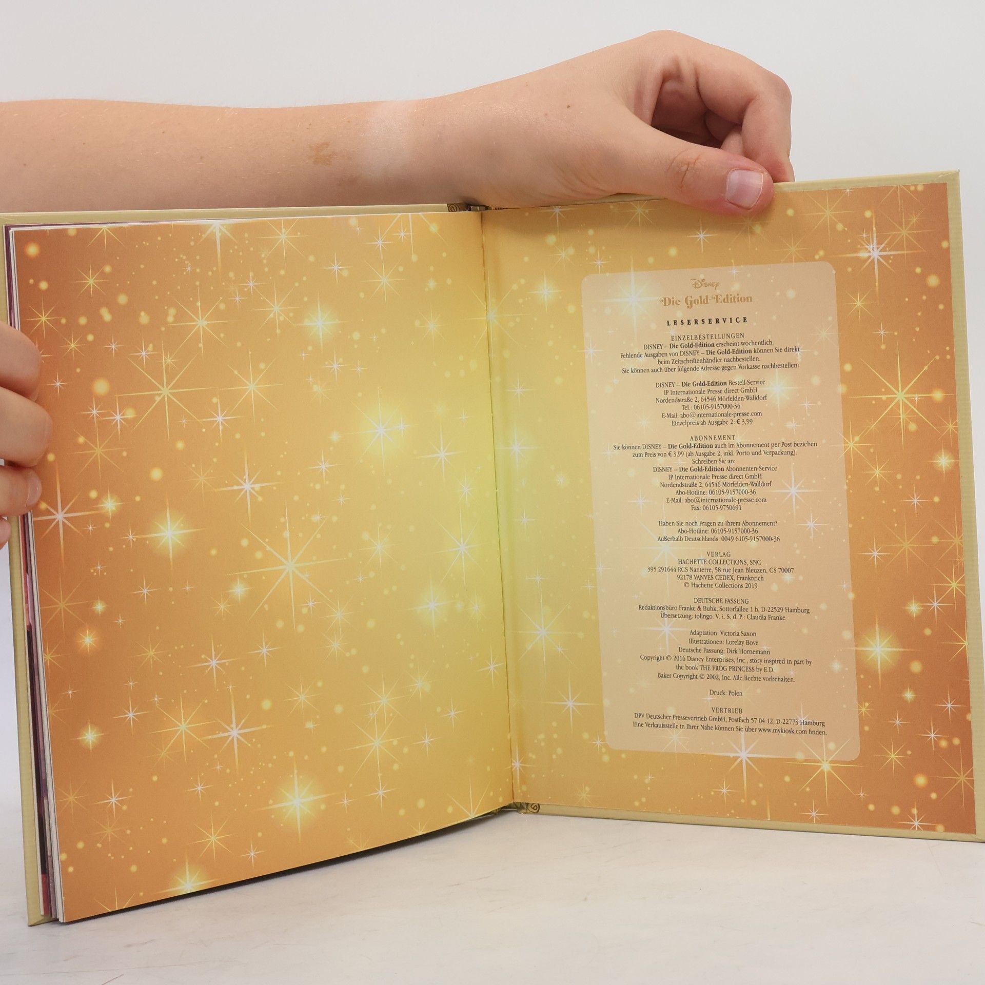 Walt Disney Die Gold Edition 13. Küss Den Frosch Malbuch