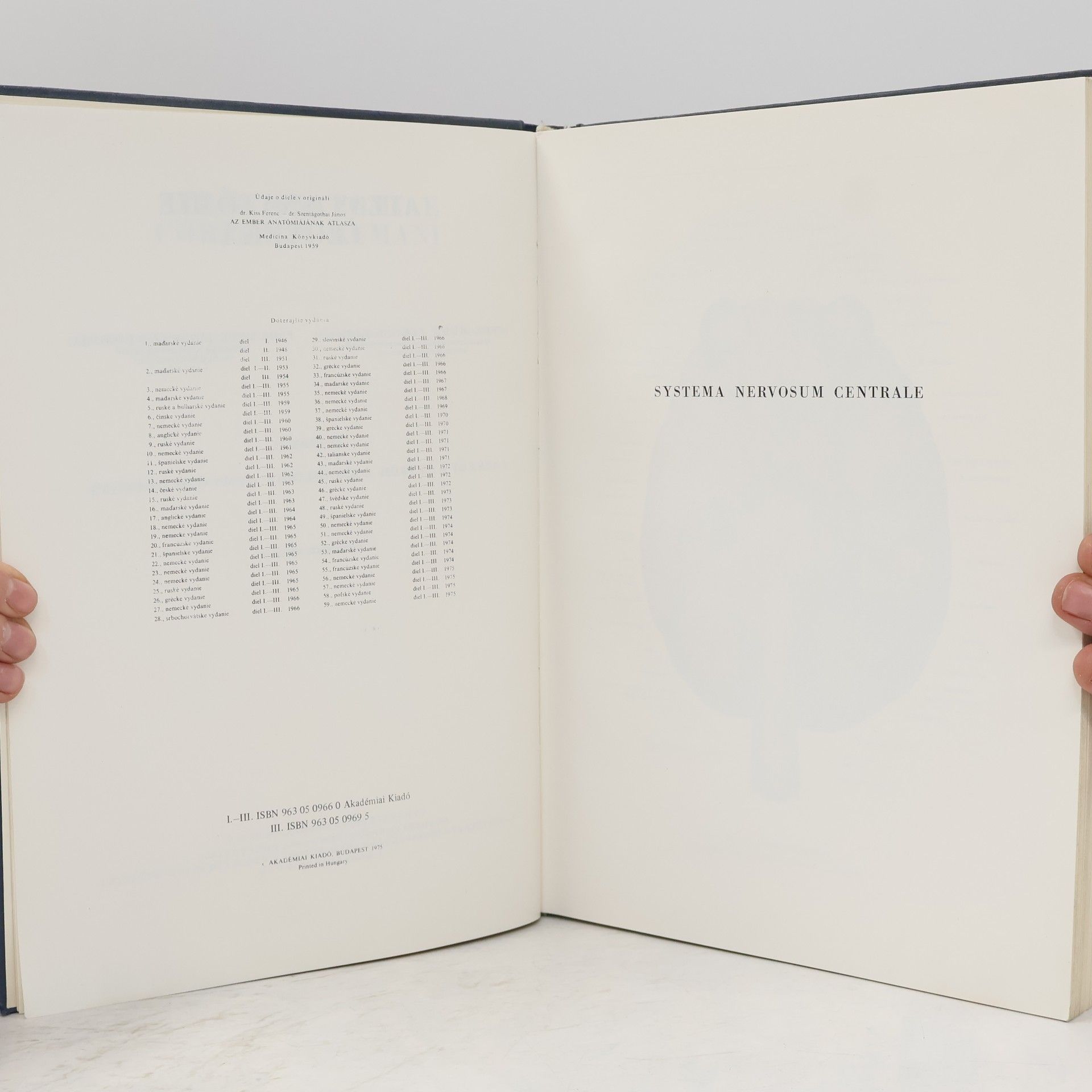 Ferenc Kiss Atlas anatómie človeka III