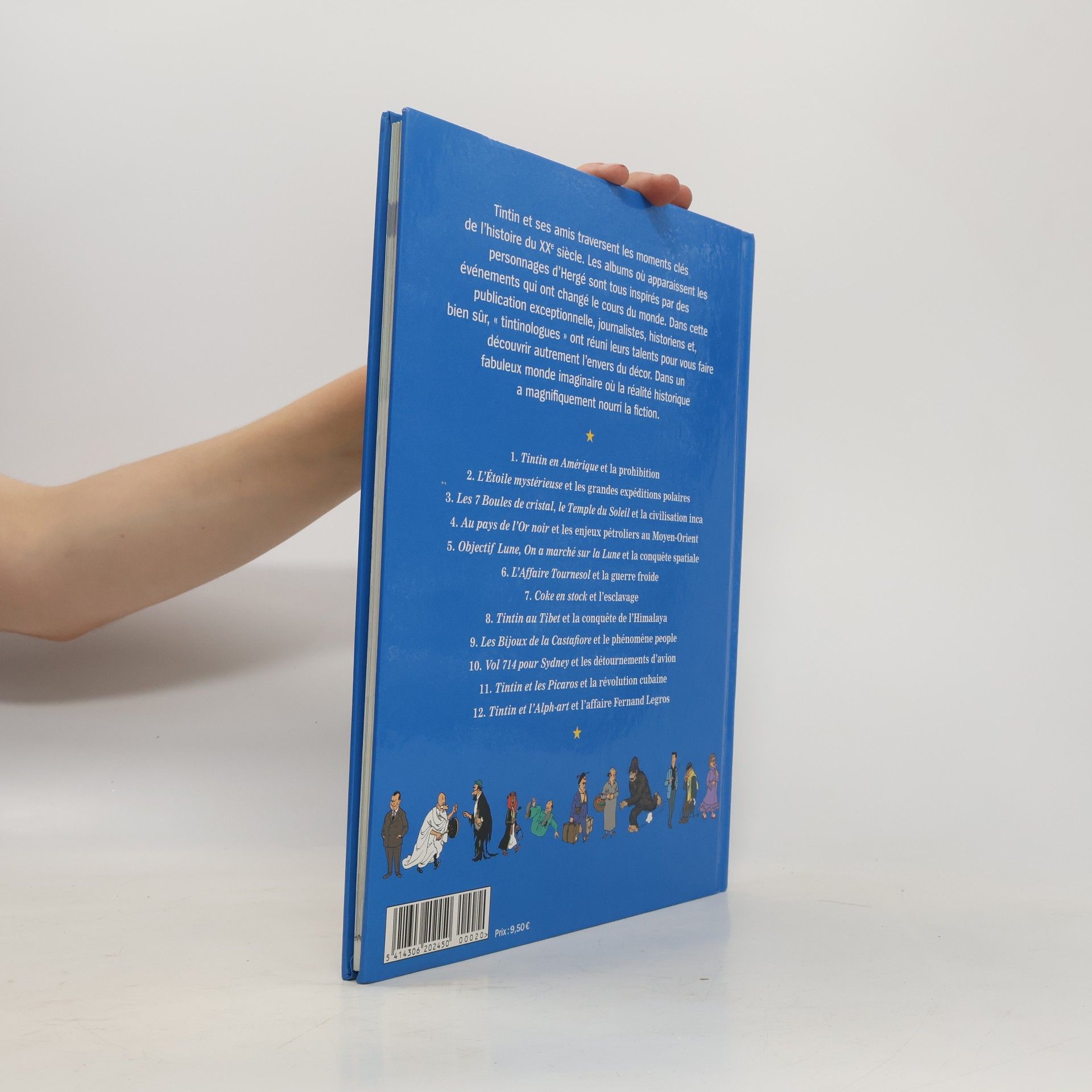 Annick Foucrier Les personnages de Tintin dans l'histoire